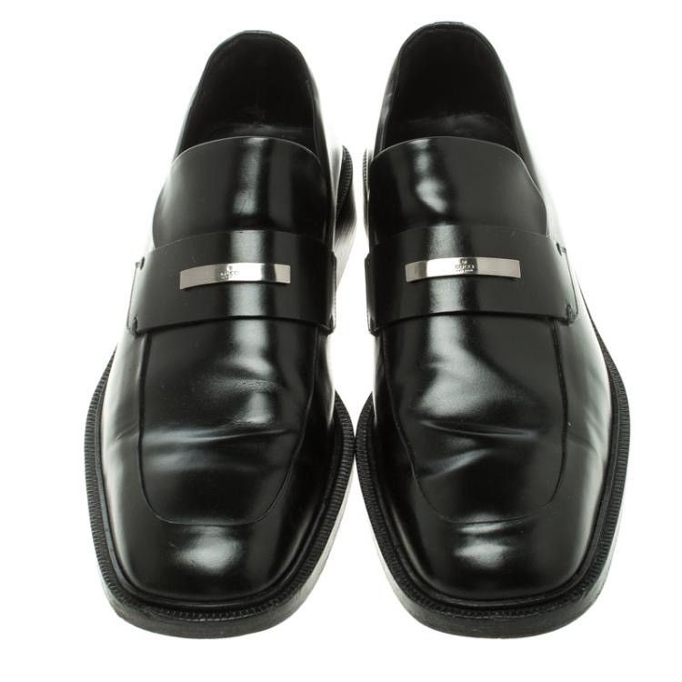 Gucci Loafers with metal logo detail - size us 11 / eu 44 Size US 11 / EU 44 - 1 Thumbnail