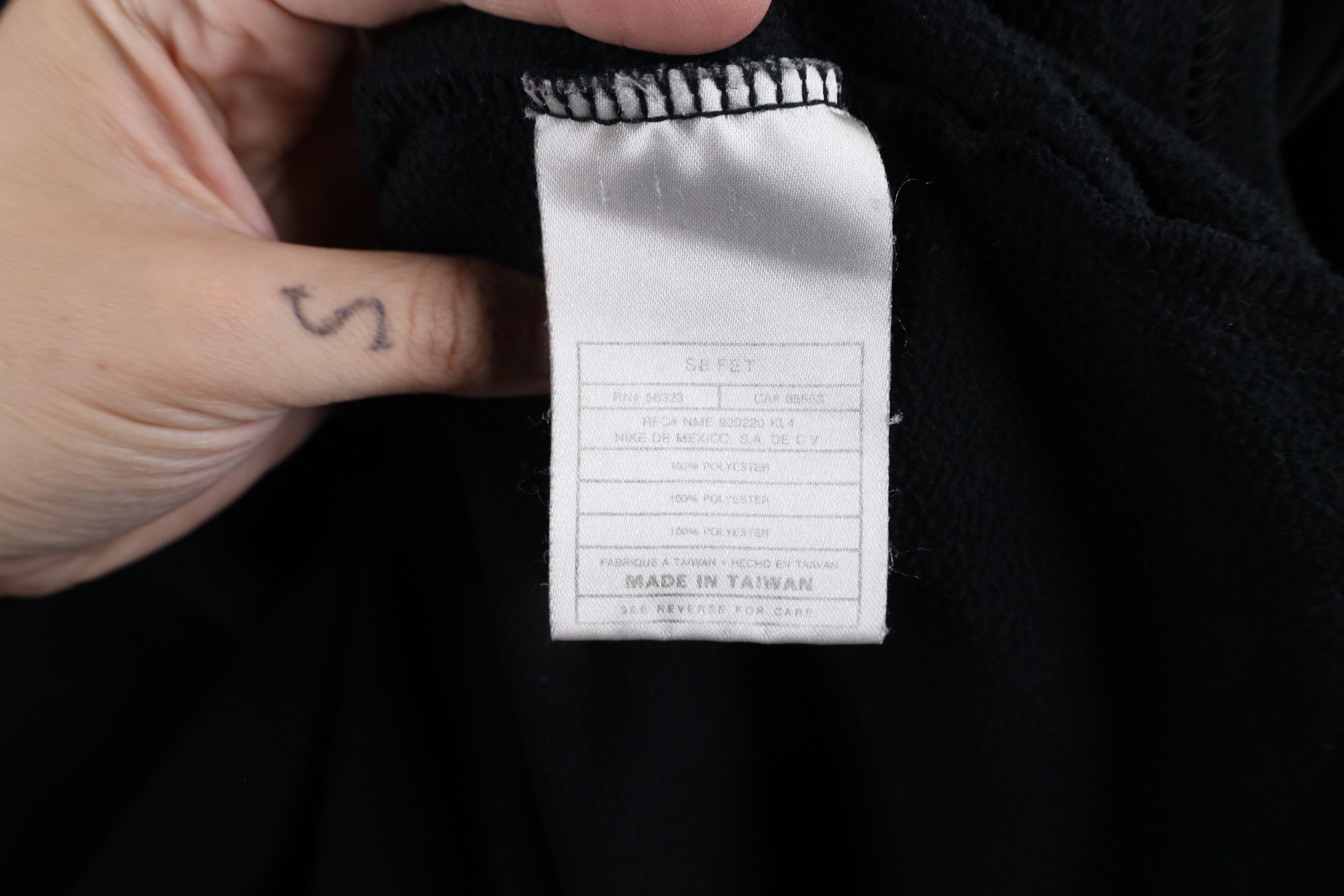 Nike × Vintage Vintage 90s Nike Scott Mini Swoosh Half Zip Fleece Sweater Size US M / EU 48-50 / 2 - 9 Thumbnail