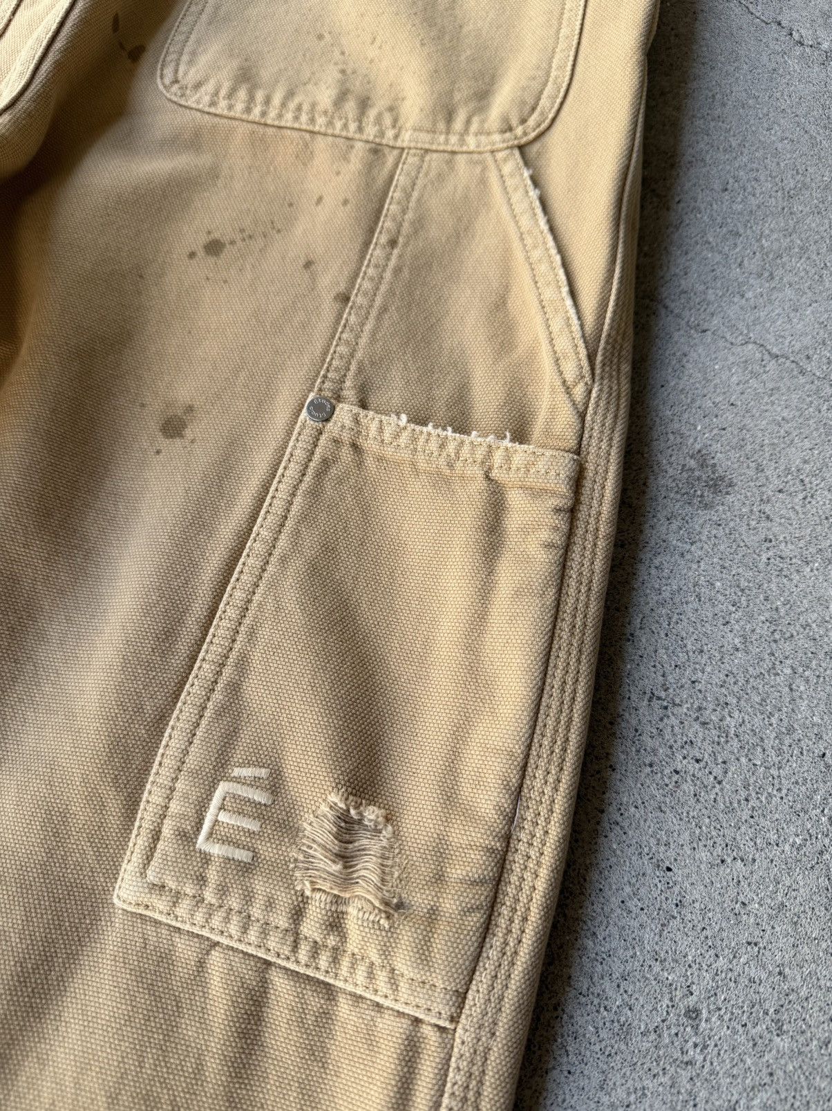 Etudes Etudes Studio 25SS Distressed Loose Carpenter Pants Size US 30 / EU 46 - 8 Thumbnail
