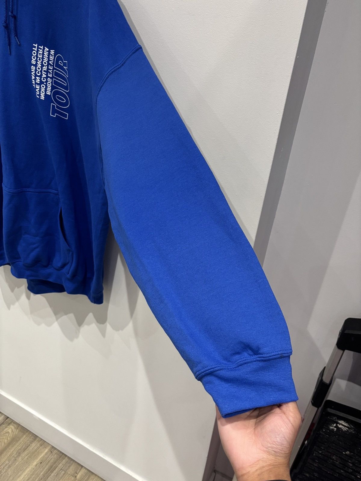 Travis Scott Travis Scott Birds Eye View Tour Coachella Hoodie Blue Size US XXL / EU 58 / 5 - 3 Thumbnail