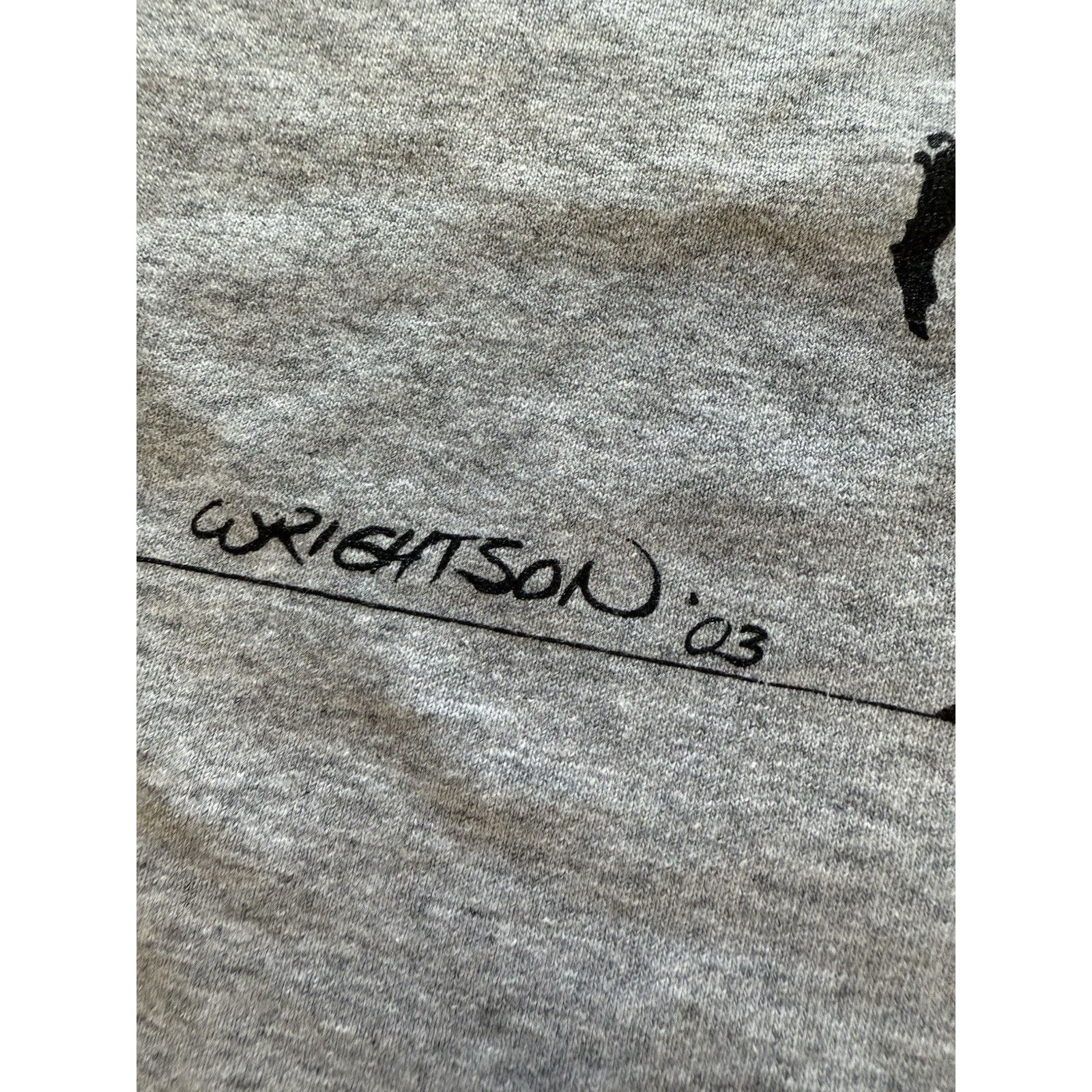 Fruit Of The Loom Bernie Wrightson Gardens of the Dead Shirt 2003 XL Gray Size US XL / EU 56 / 4 - 3 Thumbnail