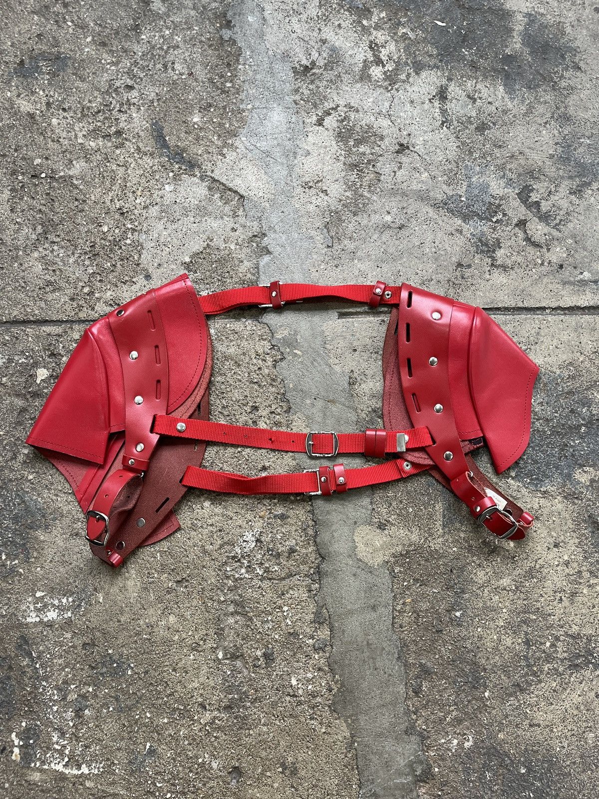 Comme des Garcons Comme Des Garcons Leather Shoulder Harness (unisex) Size ONE SIZE - 12 Thumbnail