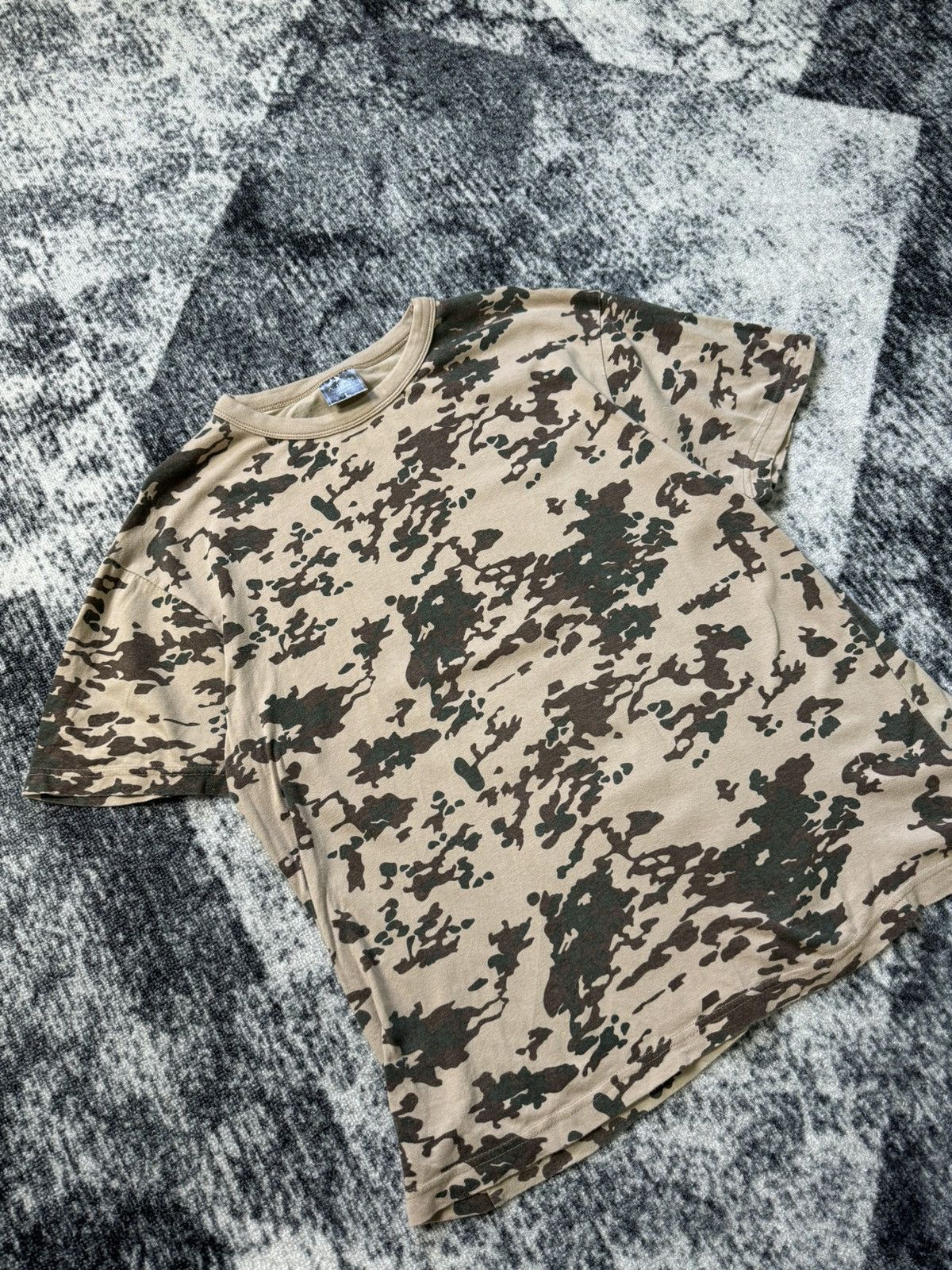 Other × Vintage Vintage Camo Shirt Army USA Faded DISTRESSED Sun Hunting Size US XS / EU 42 / 0 - 4 Thumbnail