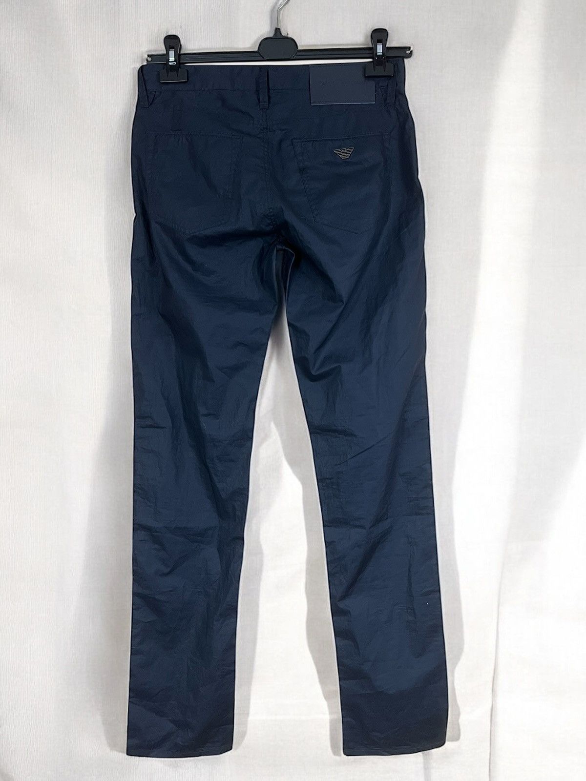 Emporio Armani Emporio Armani Navy Chino Trousers Size 29 Size US 29 - 3 Thumbnail
