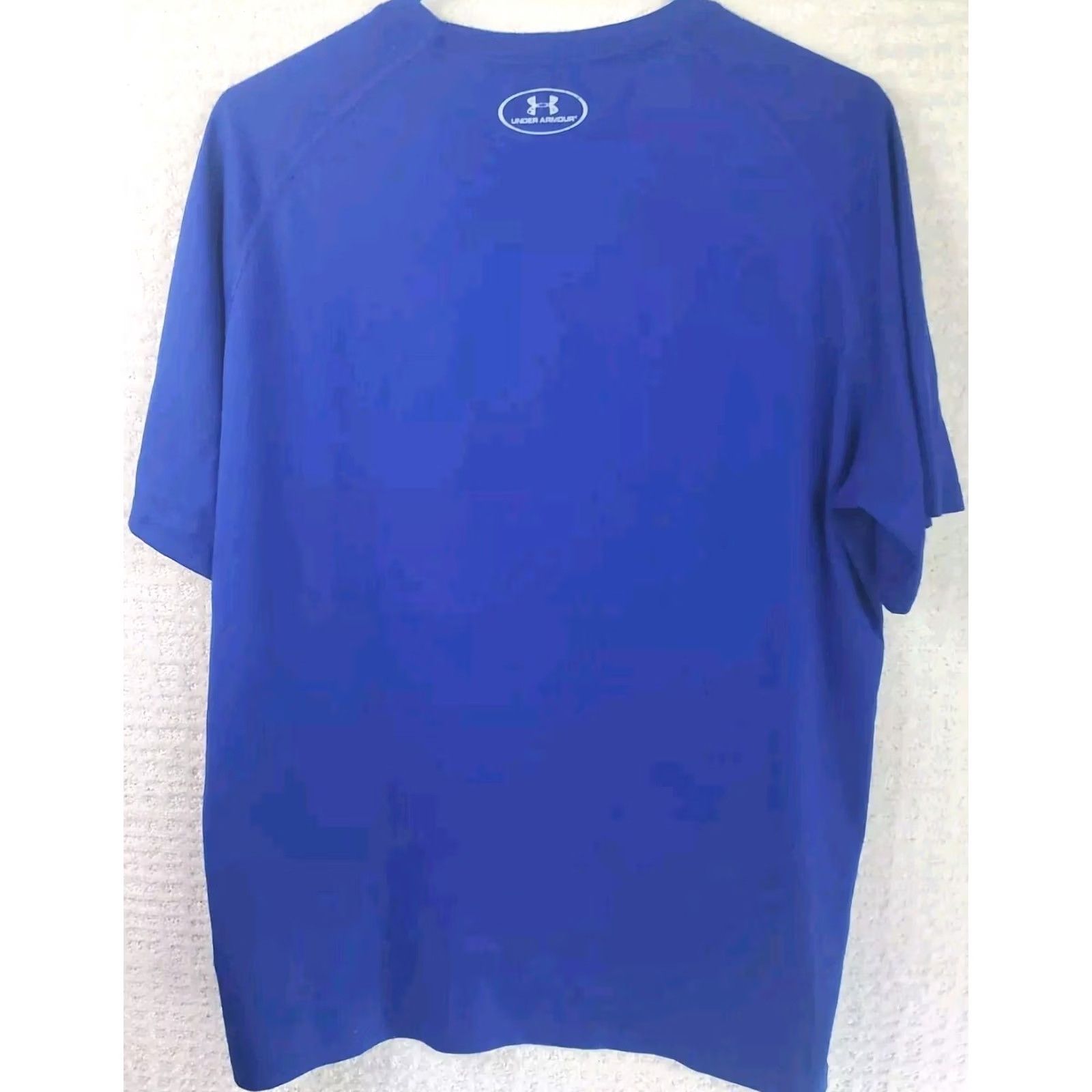 Under Armour Under Armour T-Shirt Men's L Blue Loose Heatgear Stay Army Strong SS Quick Dry Size US L / EU 52-54 / 3 - 6 Thumbnail