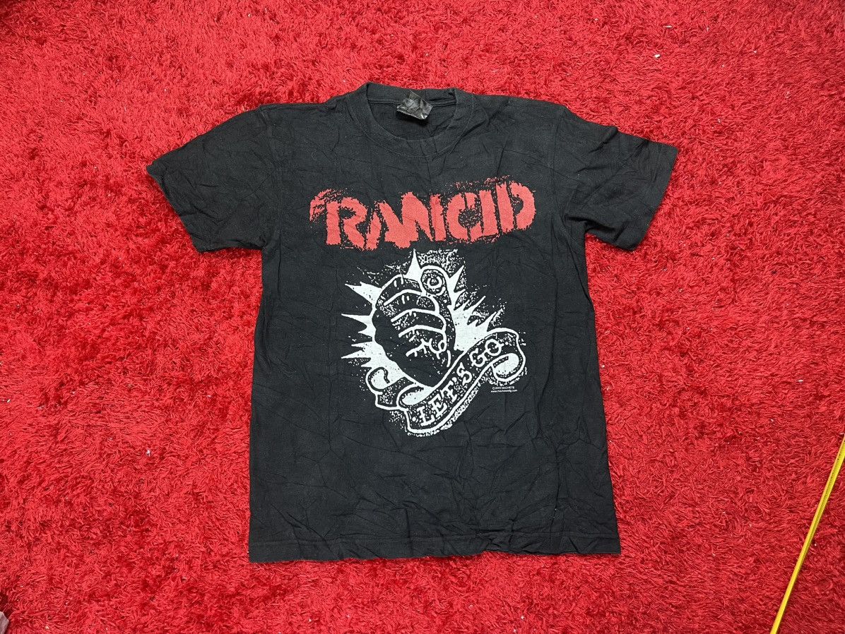 Band Tees × Vintage Vintage Rancid Punk Rock Band Tshirt Size US S / EU 44-46 / 1 - 1 Thumbnail