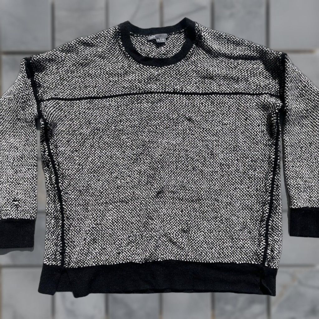 Vince Vince Sweater Multicolor XL Men City Golf Luxury Classic Yuppie Knit Crew Neck Pullover Wool Blend Size US XL / EU 56 / 4 - 1 Thumbnail