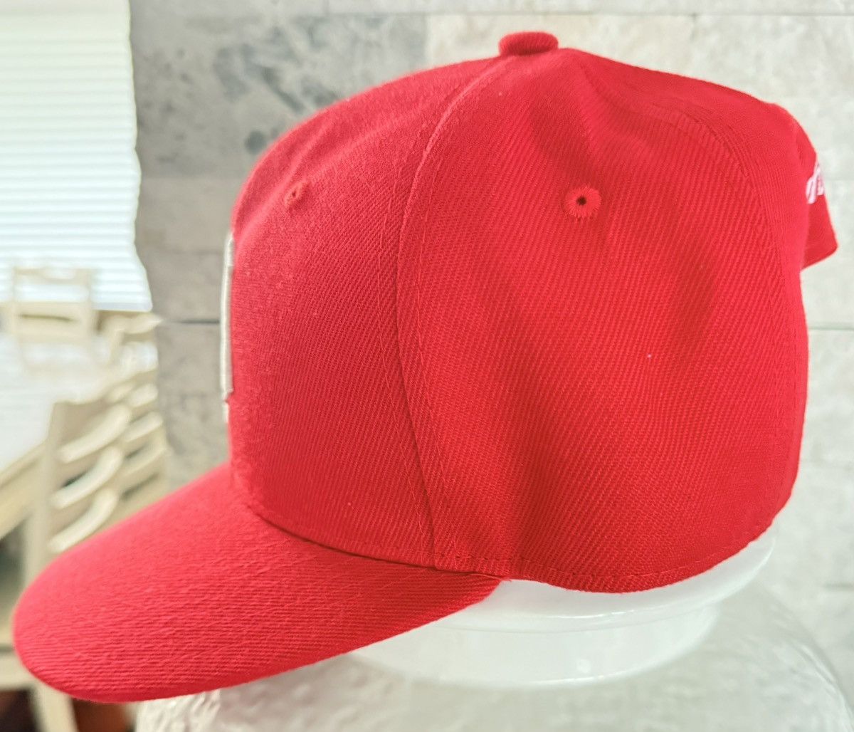 Other “Play House World” Custom Snapback Red/White Unisex Cap Size ONE SIZE - 2 Thumbnail