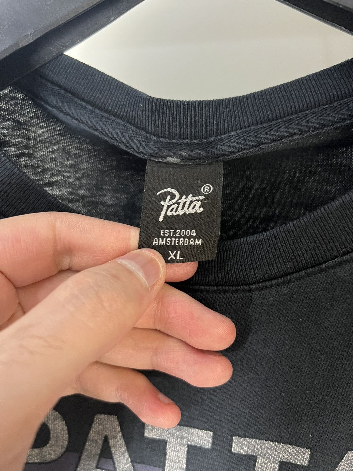 Patta × Vintage VERY RARE PATTA BIG LOGO DESIGNER T-SHIRT JAPAN STYLE Y2K Size US XL / EU 56 / 4 - 5 Thumbnail