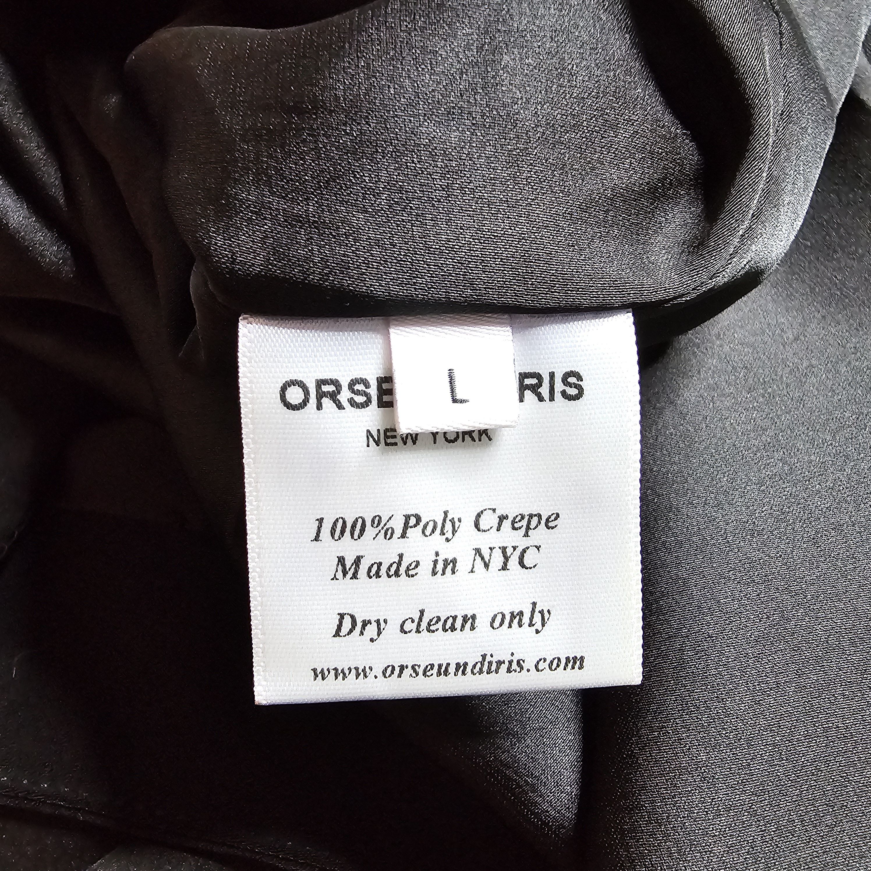 Orseund Iris Orseund Iris - Boxy Crepe Wrap Mini Dress Size L / US 10 / IT 46 - 8 Thumbnail