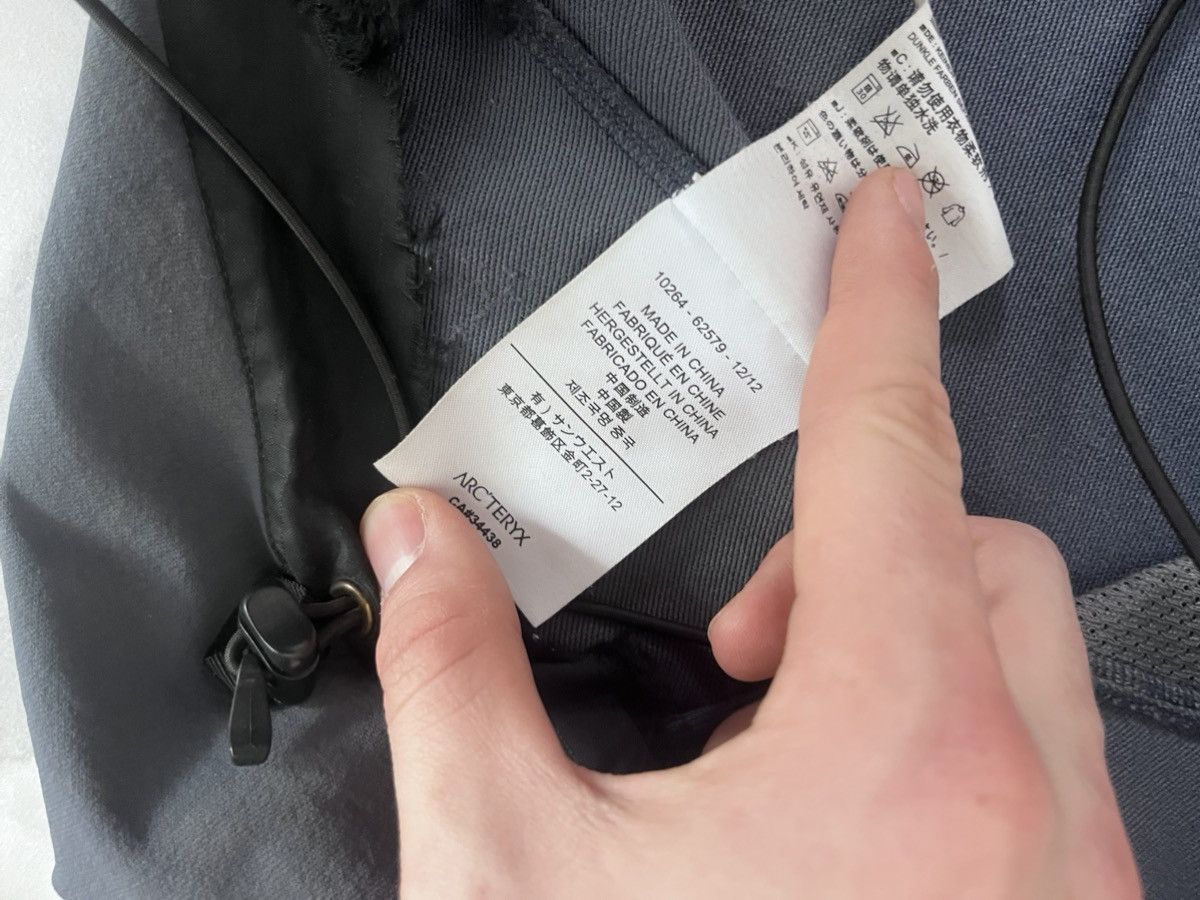 Arc'teryx Arcteryx Gamma LT Soft Shell Full Zip Logo Jacket Size M/L Size US M / EU 48-50 / 2 - 6 Thumbnail