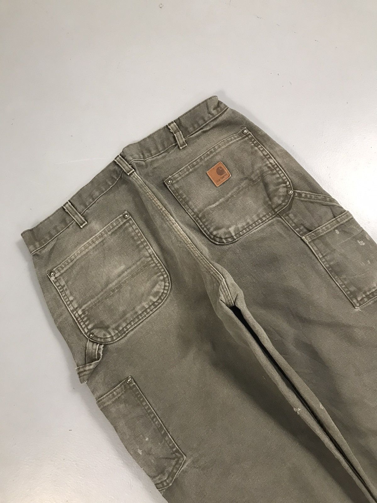 Carhartt Vintage Carhartt B01 Brn double knee workwear denim Size US 34 / EU 50 - 7 Thumbnail