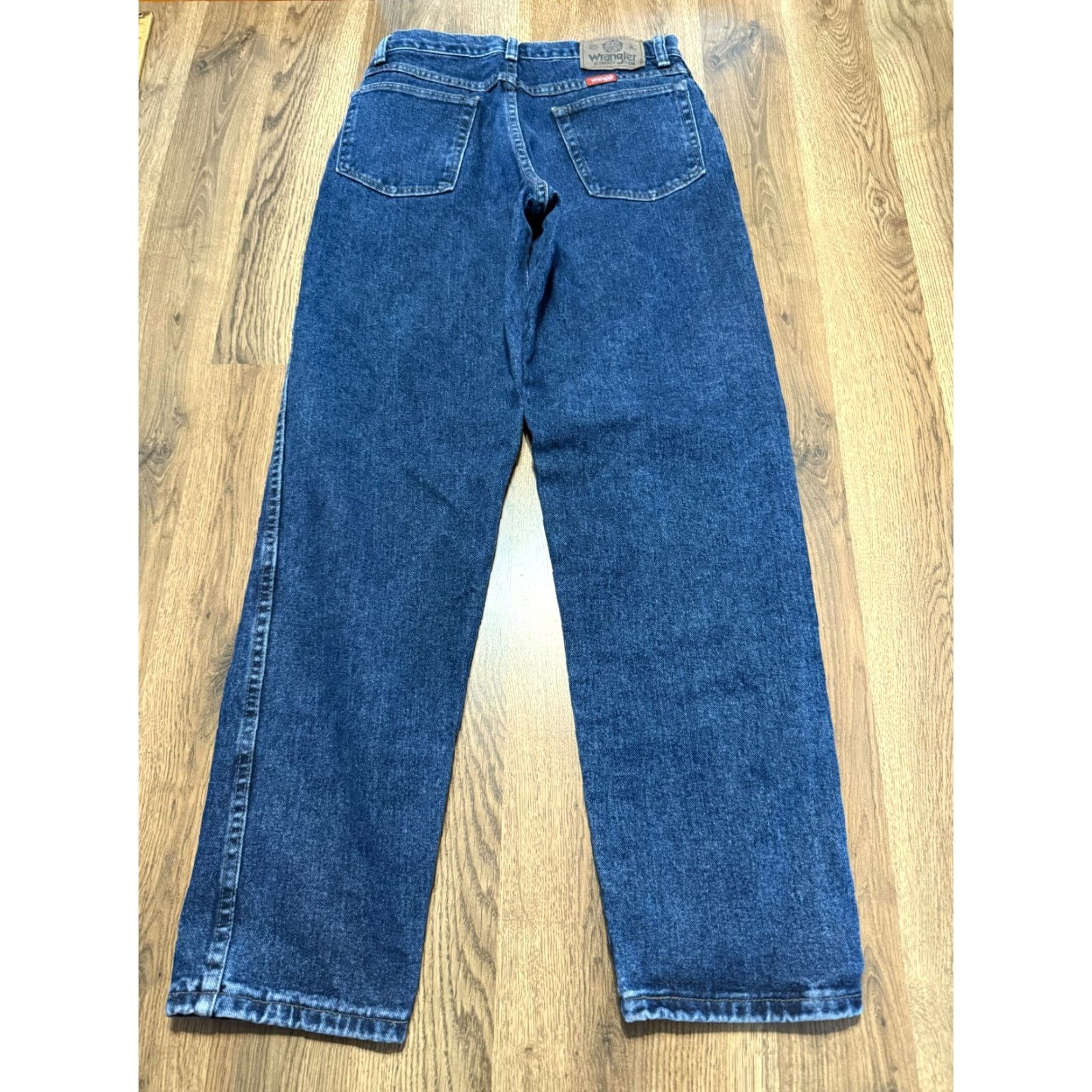 Wrangler Wrangler Jeans Men's 30x32 Blue Denim Straight Leg Jeans 5-Pocket Regular Rise Inseam 32" Cotton Denim Size US 30 / EU 46 - 2 Thumbnail