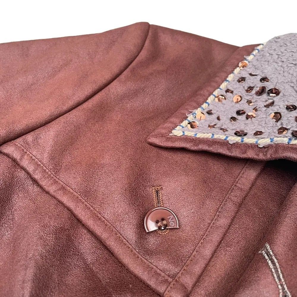 Issey Miyake × Japanese Brand × Ne-Net Ne-Net by Issey Miyake Brown Jacket Size M / US 6-8 / IT 42-44 - 6 Thumbnail