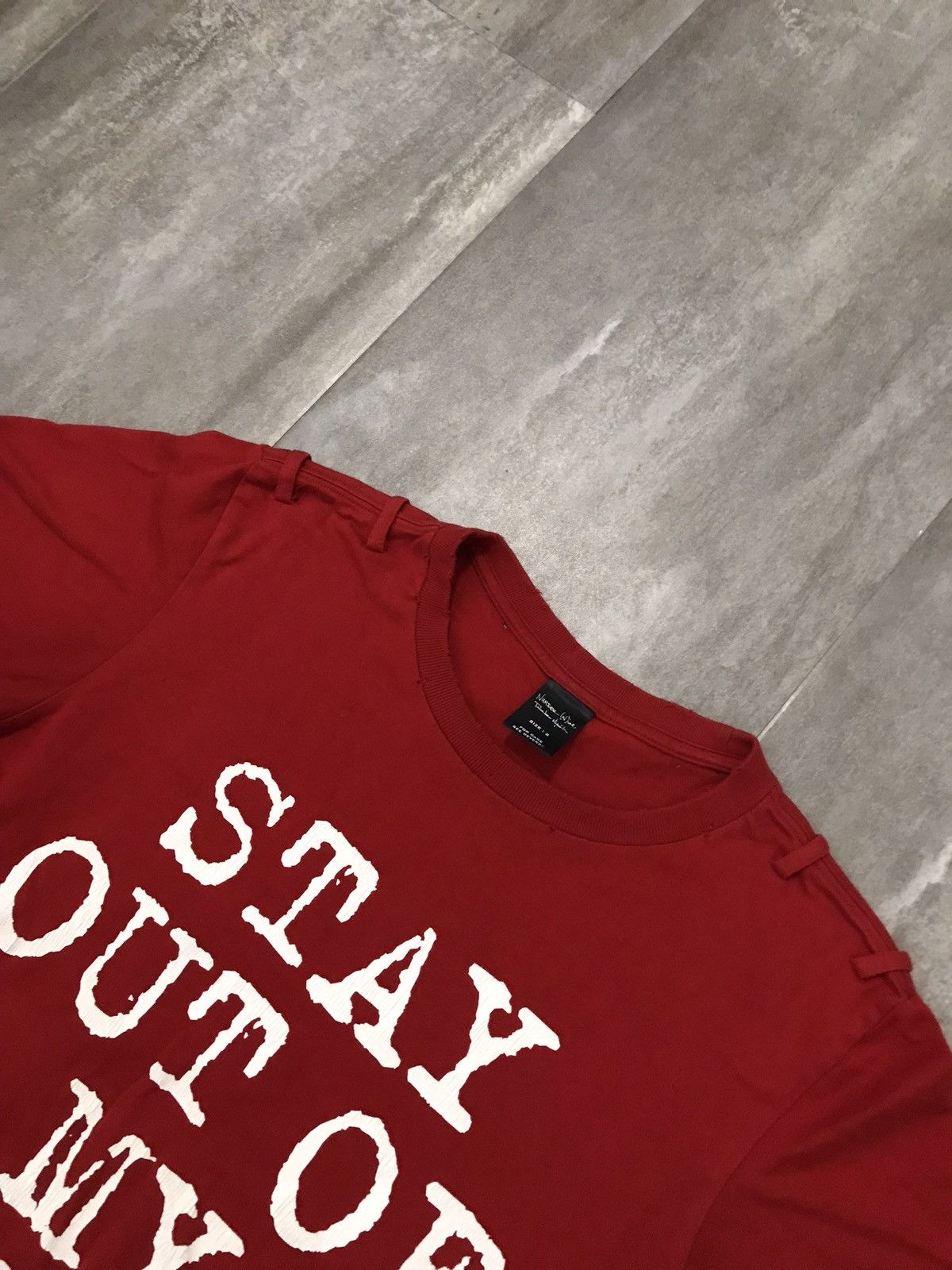 Number (N)ine SS2006 Number (N)ine “Stay Out Of My Life” T-shirt. Size US M / EU 48-50 / 2 - 4 Thumbnail