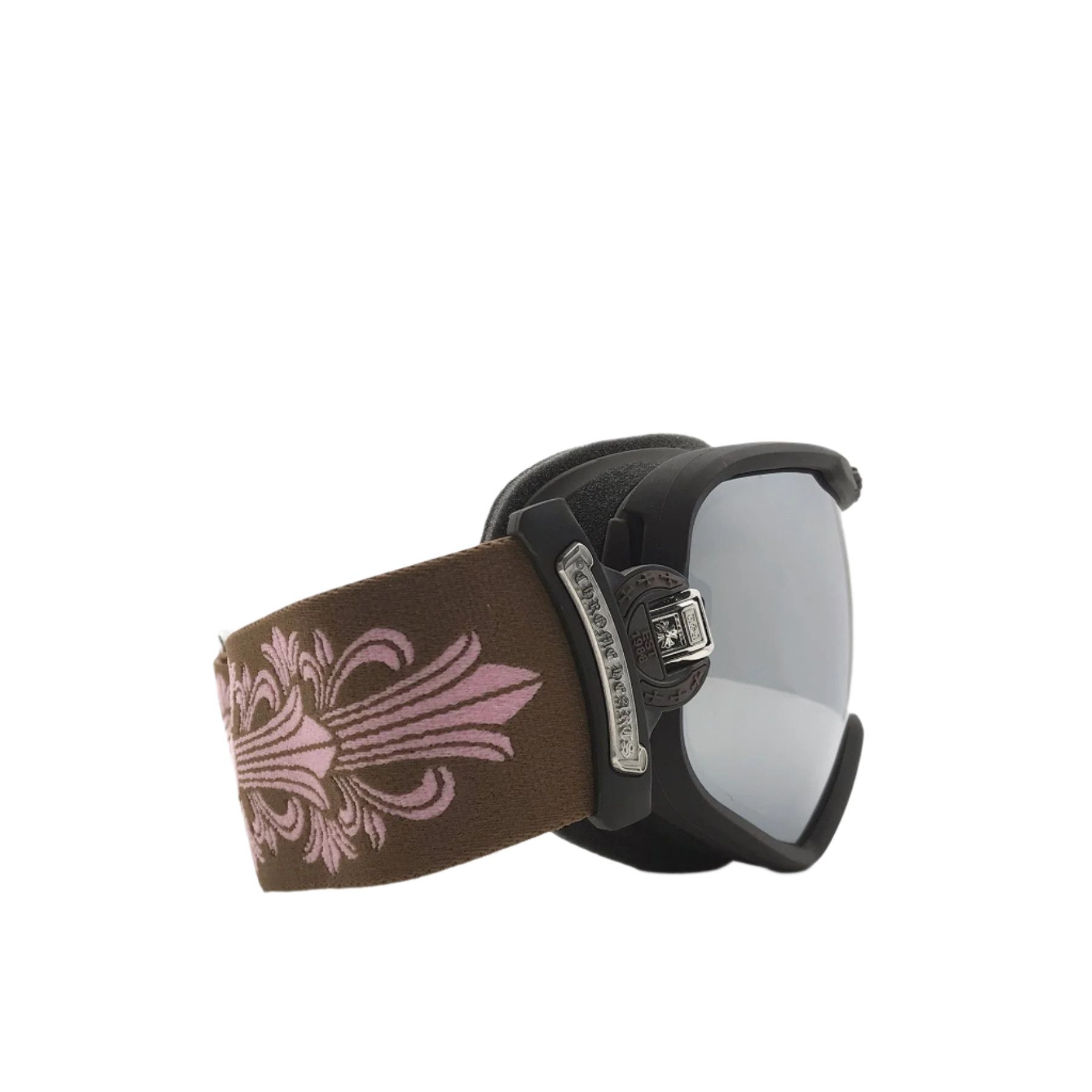Chrome Hearts Chrome Hearts SILVER MORNING Classic Brown Ski Goggles Size ONE SIZE - 4 Thumbnail