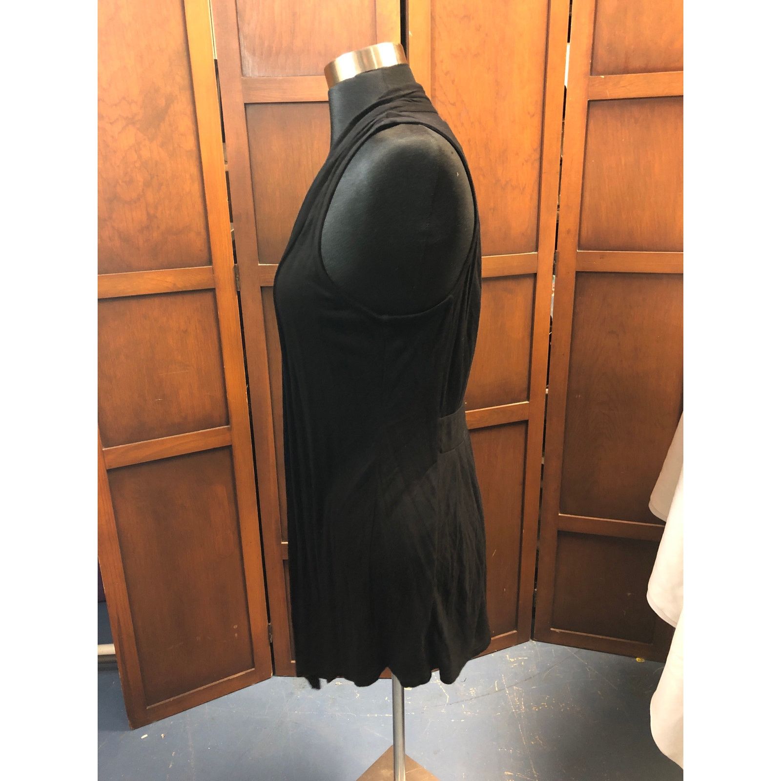 Apt. 9 Women's Apt 9 Black Sleeveless Cover Up Size M / US 6-8 / IT 42-44 - 2 Thumbnail