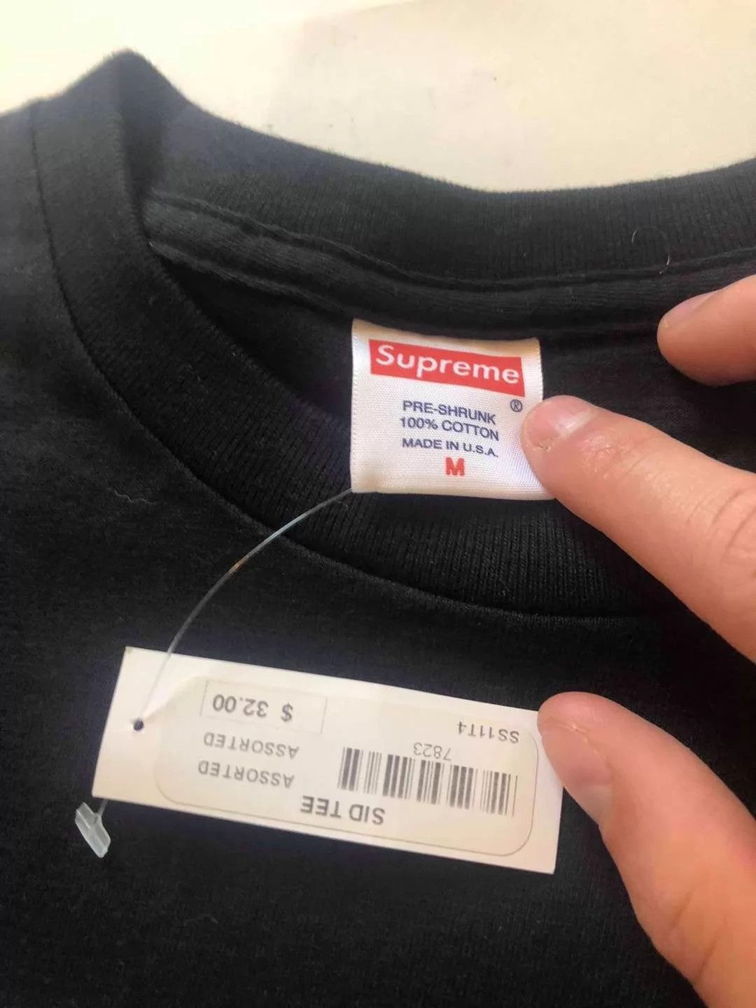 Supreme Supreme Photo Tee Short Sleeve Black M NWT Size US M / EU 48-50 / 2 - 2 Thumbnail