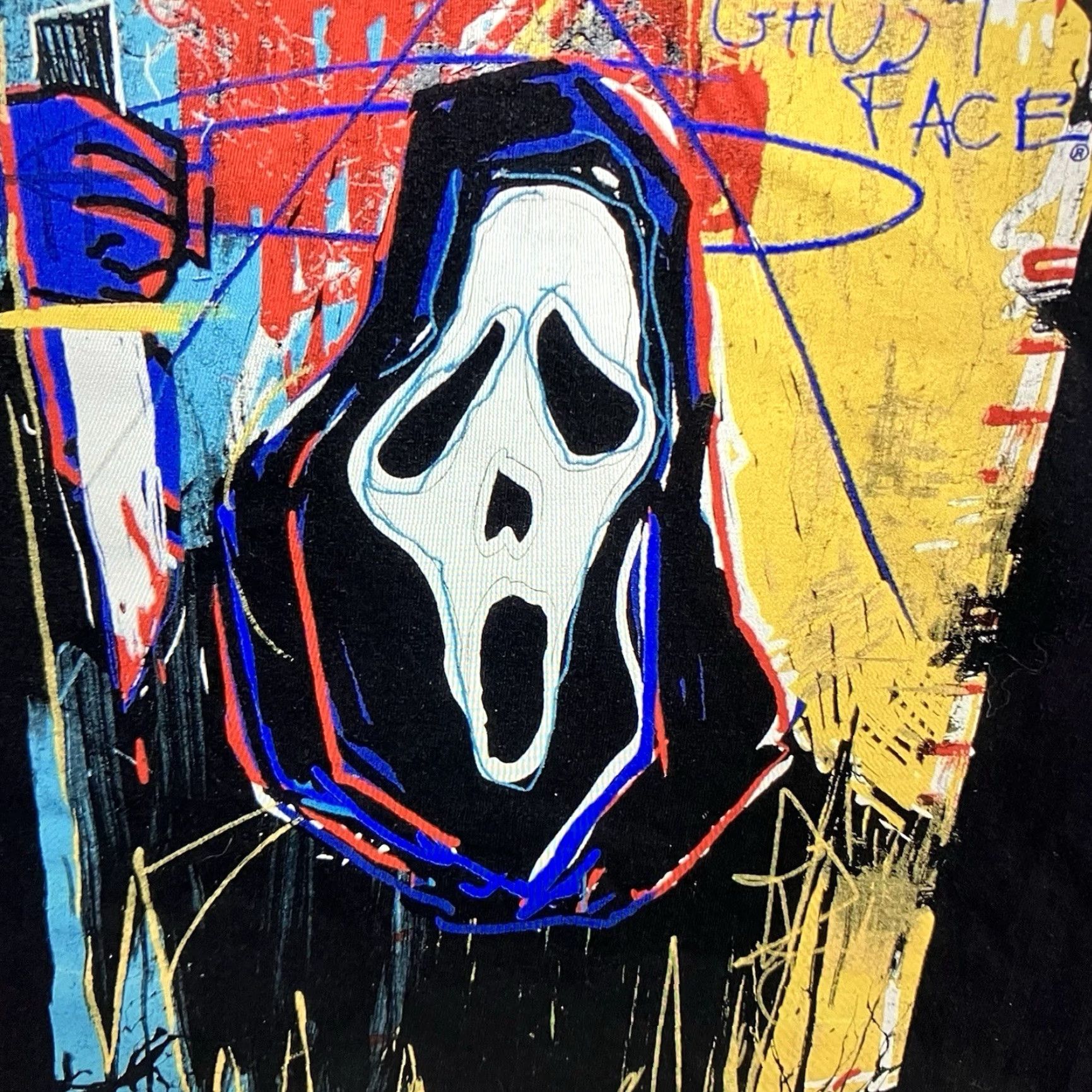 Vintage VINTAGE Ghost Face Killer T-Shirt Unisex Adults Small Black Horror Halloween Movie Scream Art Size US S / EU 44-46 / 1 - 4 Thumbnail