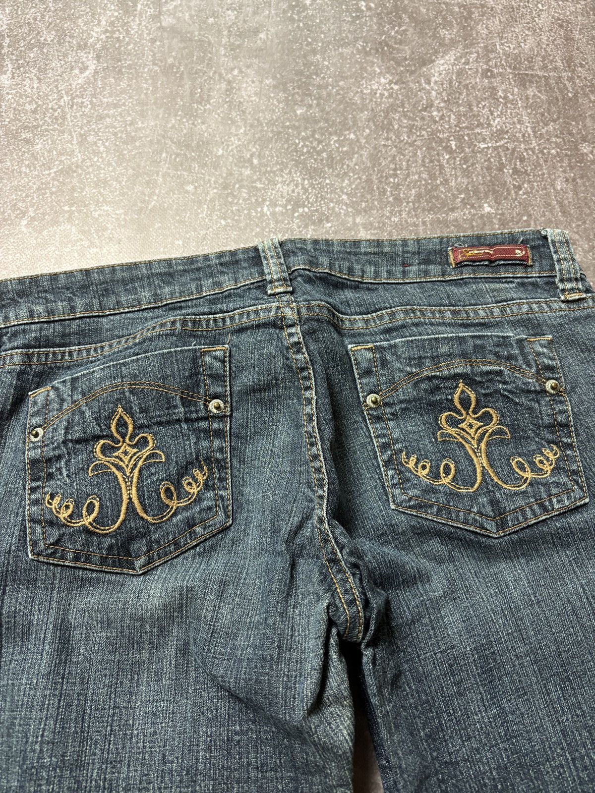 Hysteric Glamour FLARED VINTAGE Y2K velvet Jeans if six was nine style Size US 31 - 2 Thumbnail