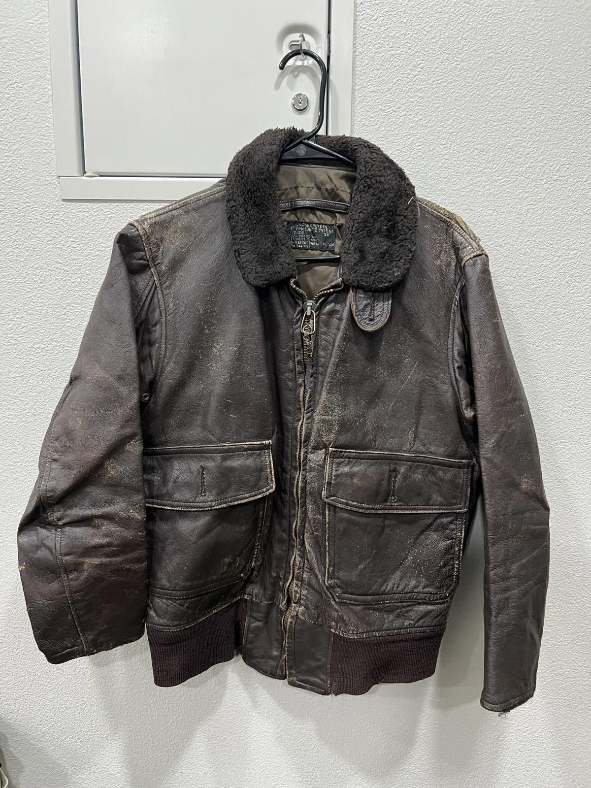 Other 50/60s Aviator Bomber Jacket Size US M / EU 48-50 / 2 - 1 Thumbnail