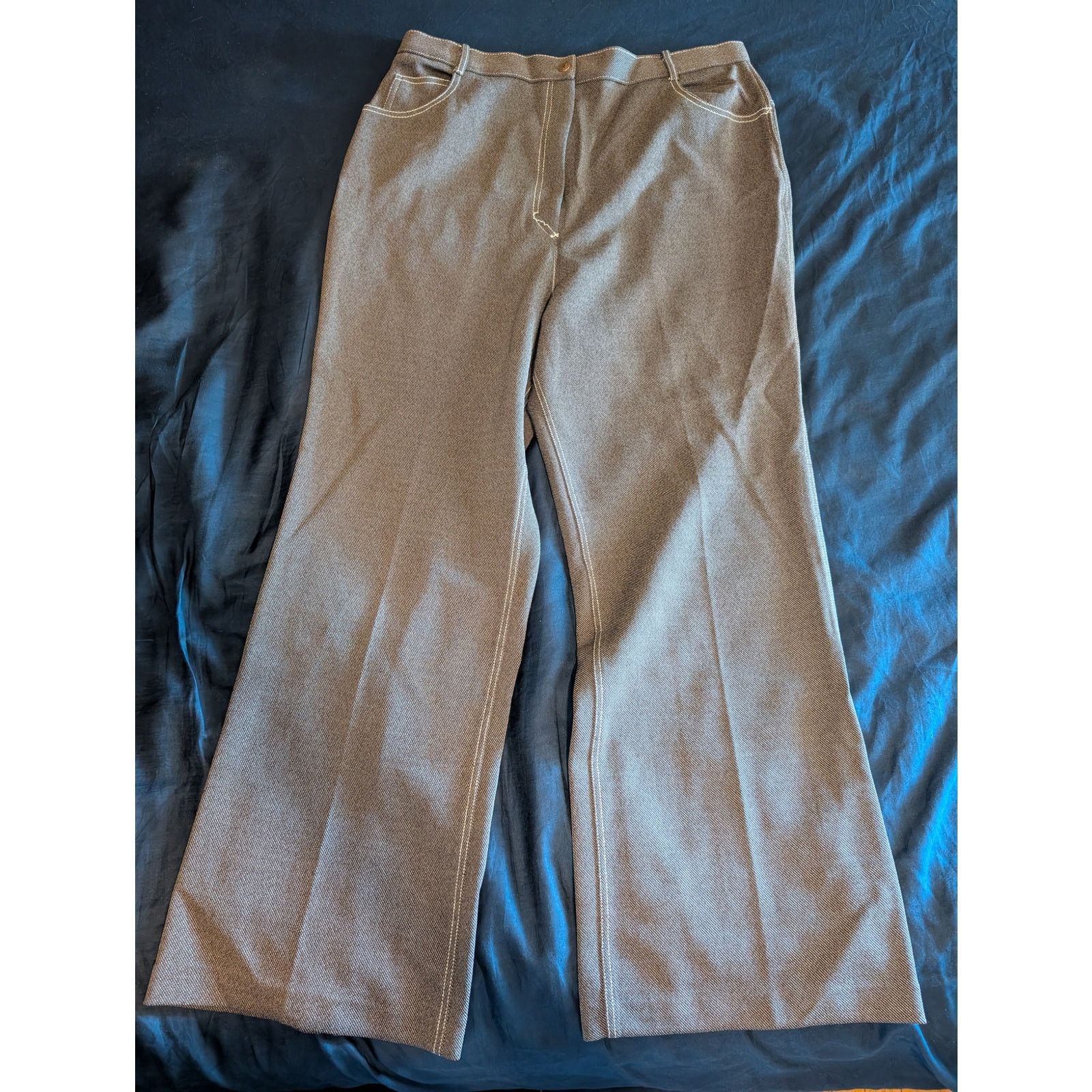 Sears Vintage Sears Perma-Prest Pants Size 40 Womens Polyester Size 40" / US 18 - 1 Thumbnail