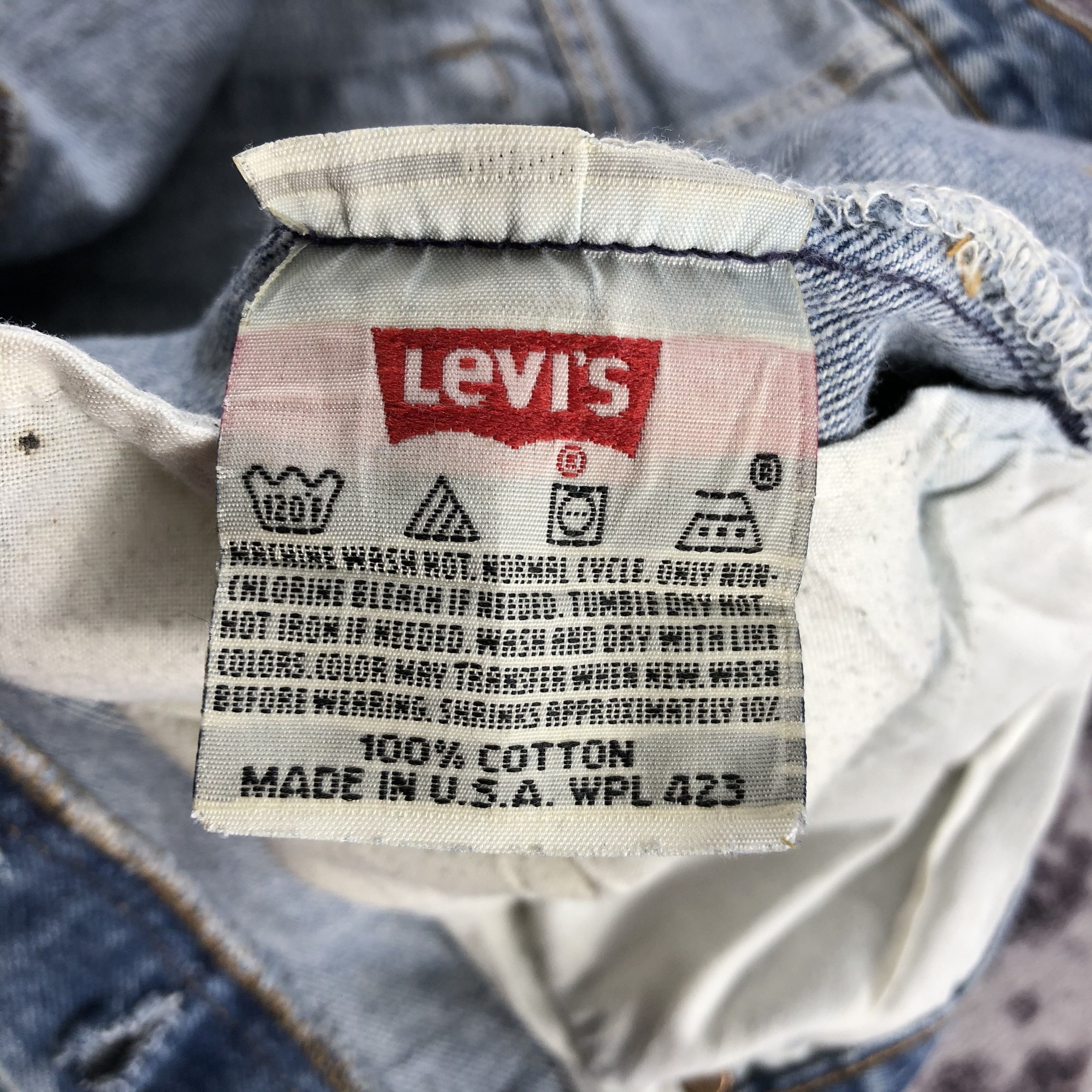 Levi's × Vintage 90s Vintage Blue Wash Levis 501 Jeans-JM3056 Size US 34 / EU 50 - 13 Thumbnail