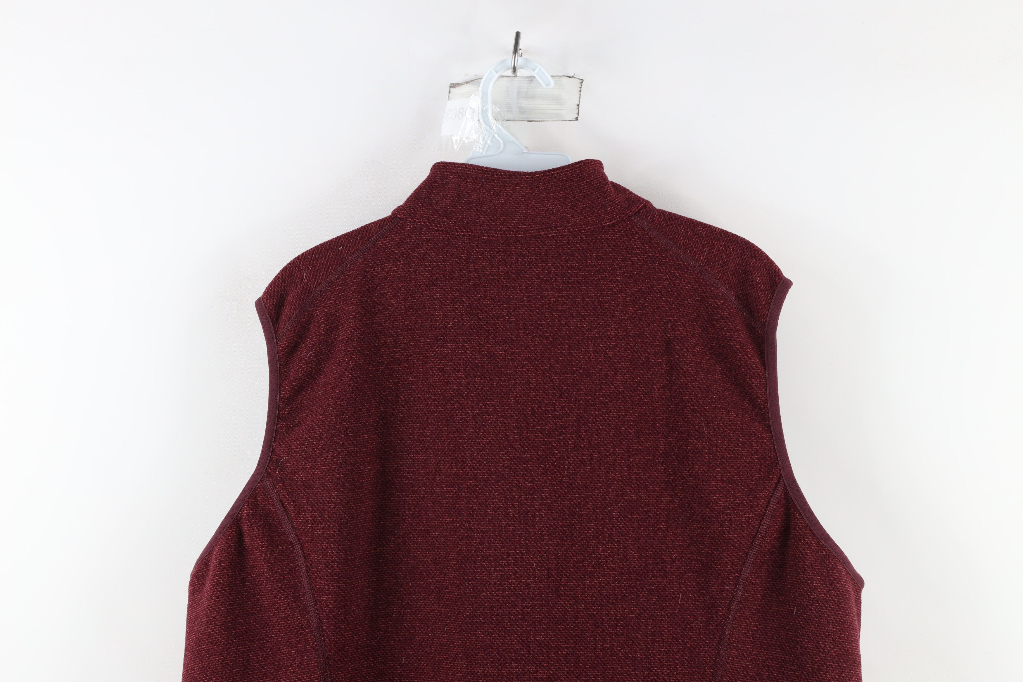 Duluth Trading Company × Vintage Duluth Trading Co Fleece Full Zip Vest Jacket Berry Red Size XL / US 12-14 / IT 48-50 - 9 Thumbnail
