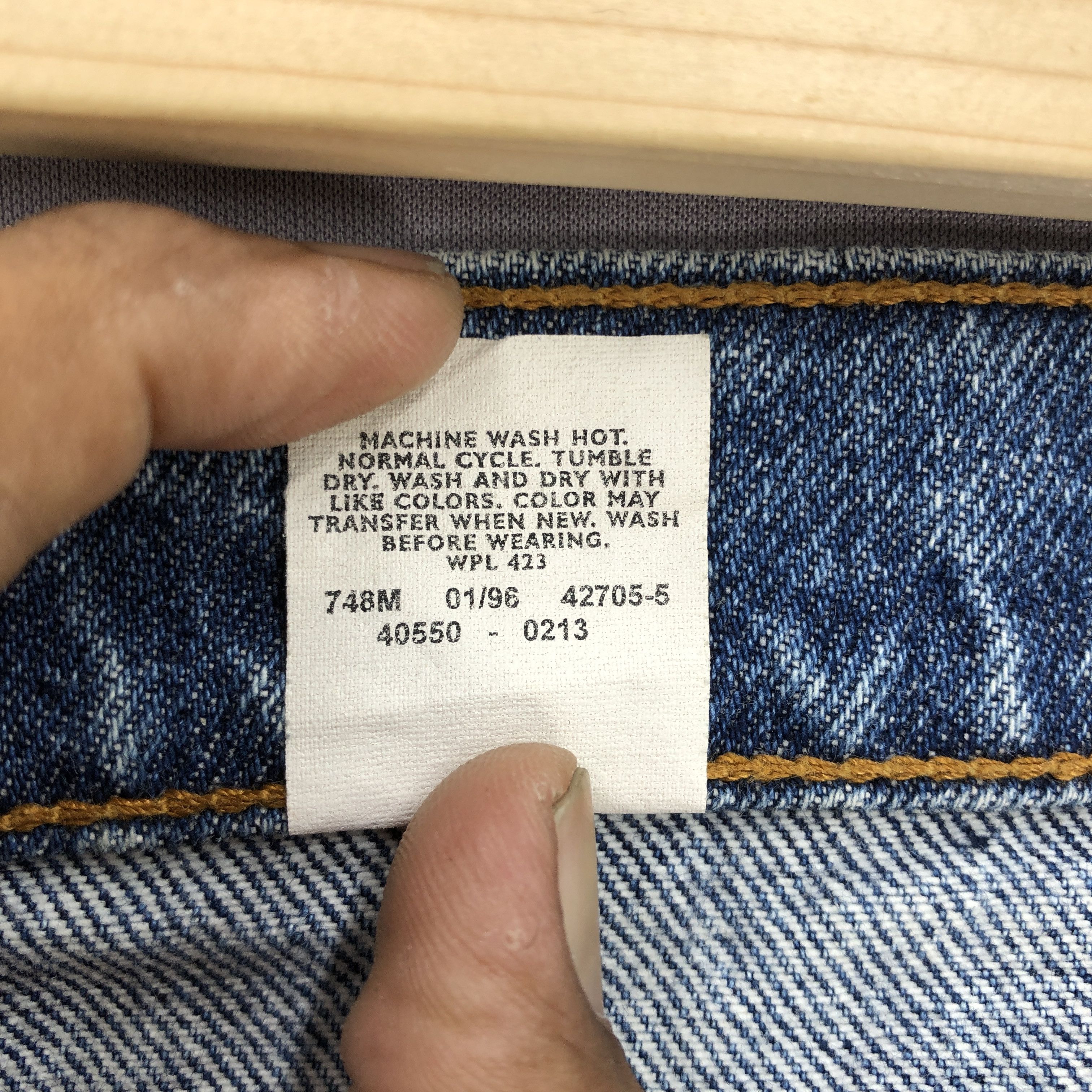 Levi's Vintage Levis 505 Stonewash Jeans Levi's Orange Tab Denim Size US 34 / EU 50 - 10 Thumbnail