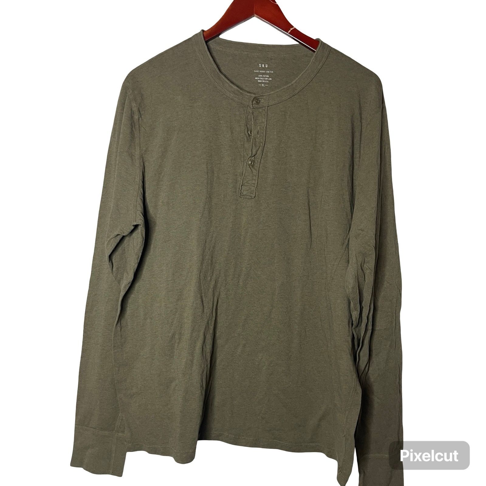 Other SKU Save Khaki United green pullover Hanley long sleeve XL Size US XL / EU 56 / 4 - 1 Thumbnail