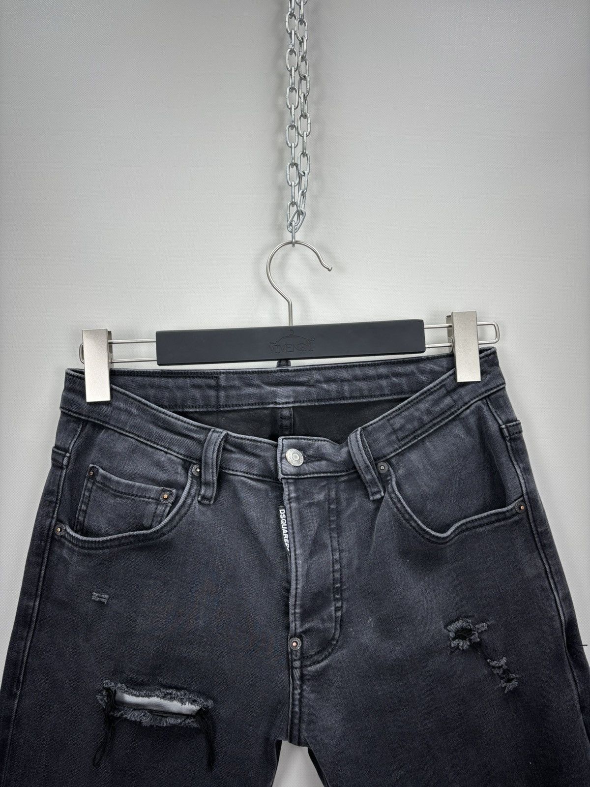 Dsquared2 Mens jeans Dsquared2 Size 46 Color Black Size US 26 / EU 42 - 3 Thumbnail