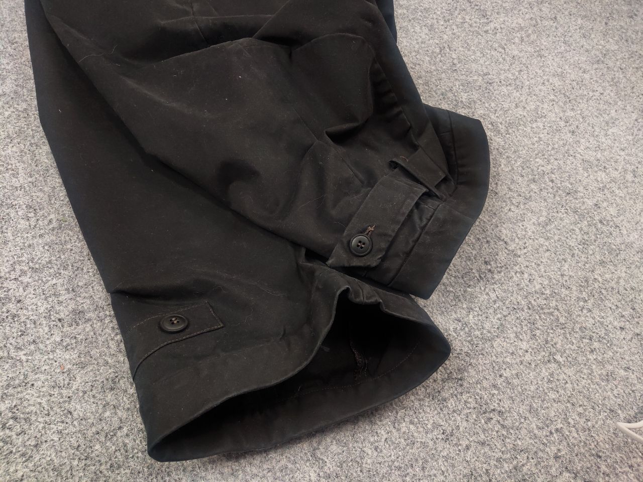 Japanese Brand Umit Unal Couture Black culottes thick Drop Crotch Pants Size US 32 / EU 48 - 10 Thumbnail