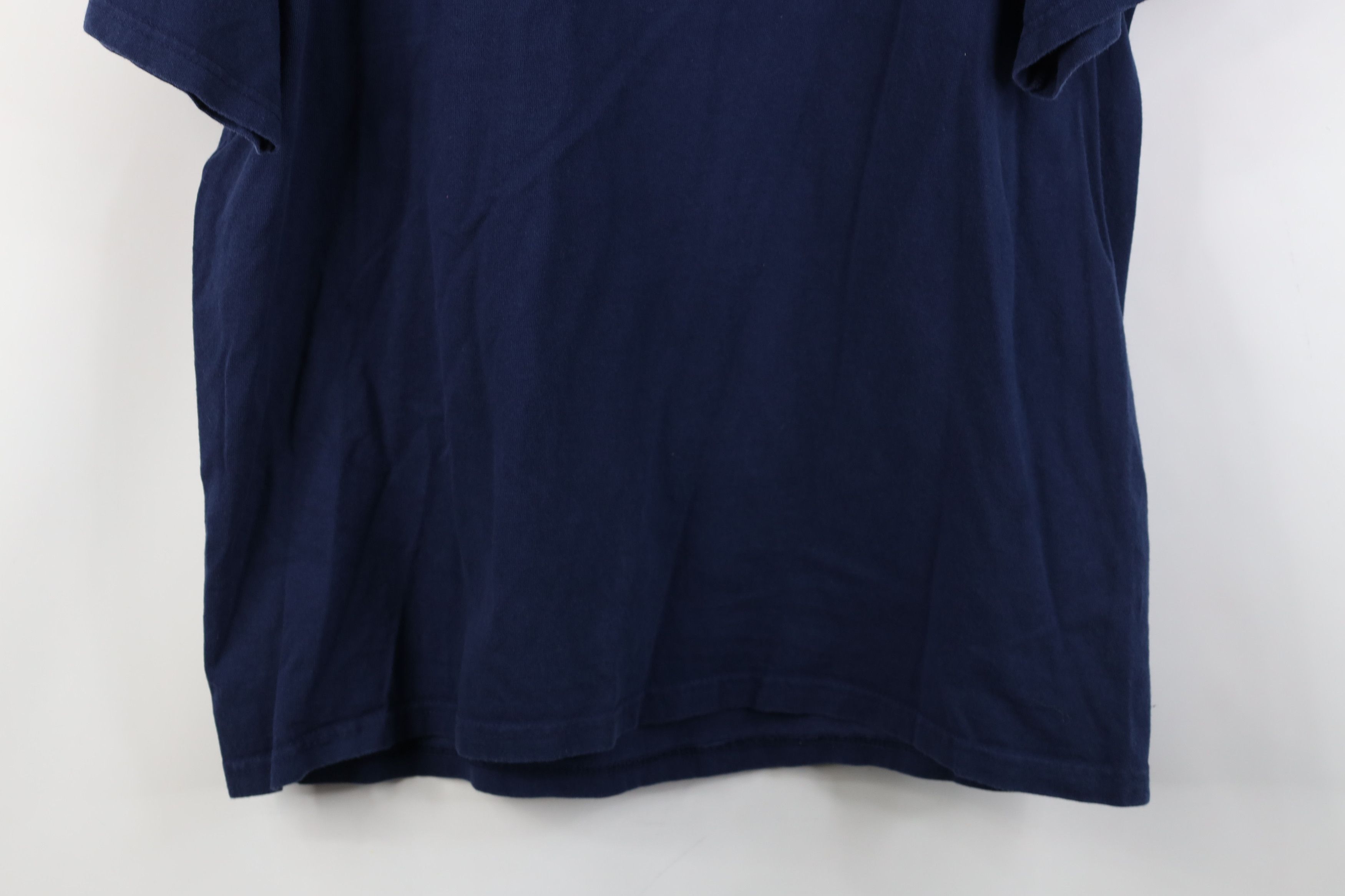 Vintage Vintage Y2K Old English D Baseball T-Shirt Blue Cotton Size US L / EU 52-54 / 3 - 14 Thumbnail