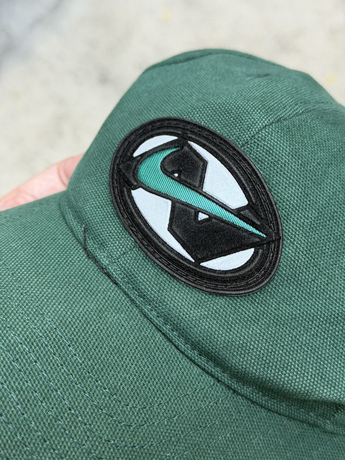 Nike Vintage Nike N-Logo Reflective 90's Cap Size ONE SIZE - 4 Thumbnail