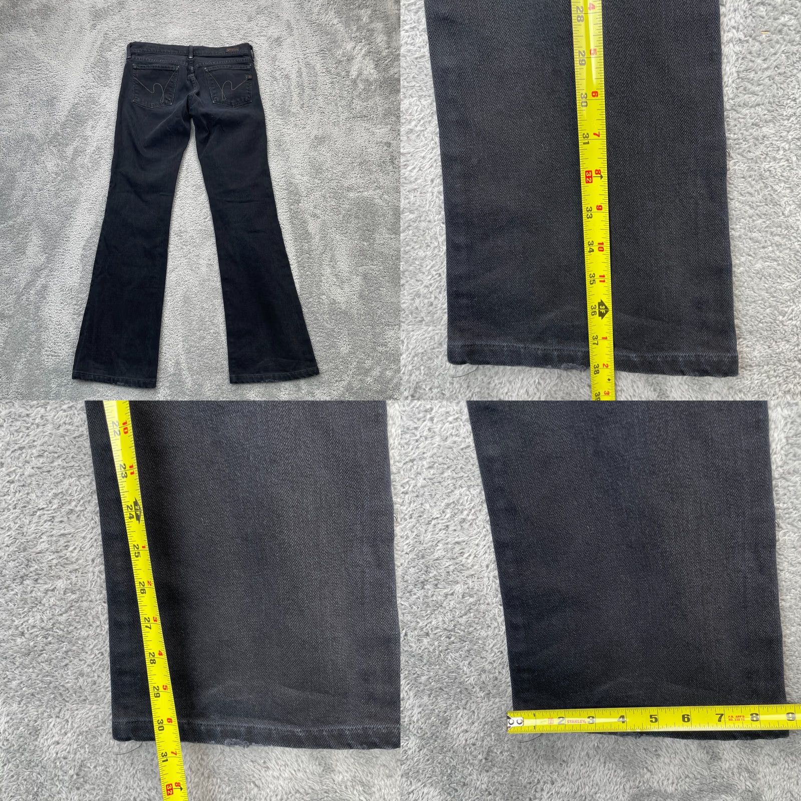 Citizens Of Humanity Citizens Of Humanity Jeans Womens 27 Black Jerome Dahan Bootcut Denim Cotton Spandex 5-Pocket City Preppy Mens? Size 27" / US 4 / IT 40 - 8 Thumbnail