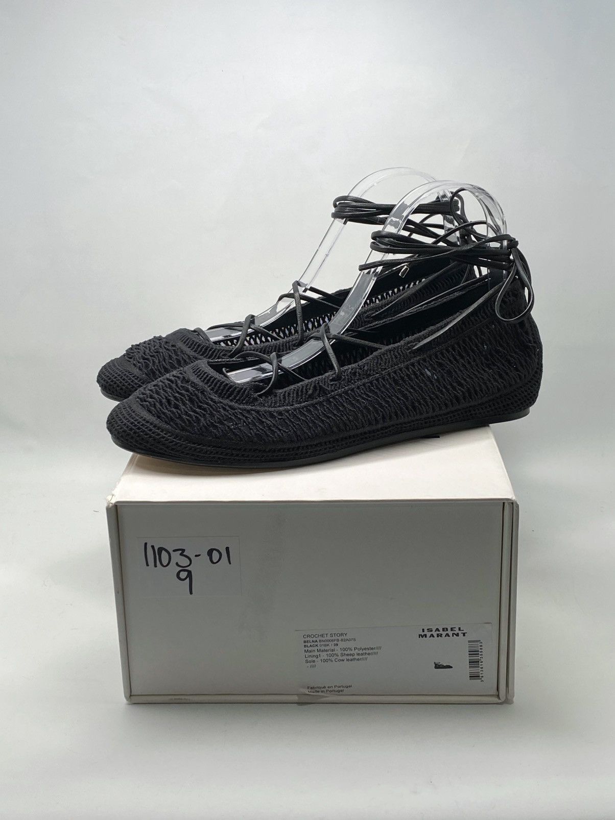Isabel Marant Isabel Marant Belna open-knit ballet flats size 39 Size US 9 / IT 39 - 11 Thumbnail