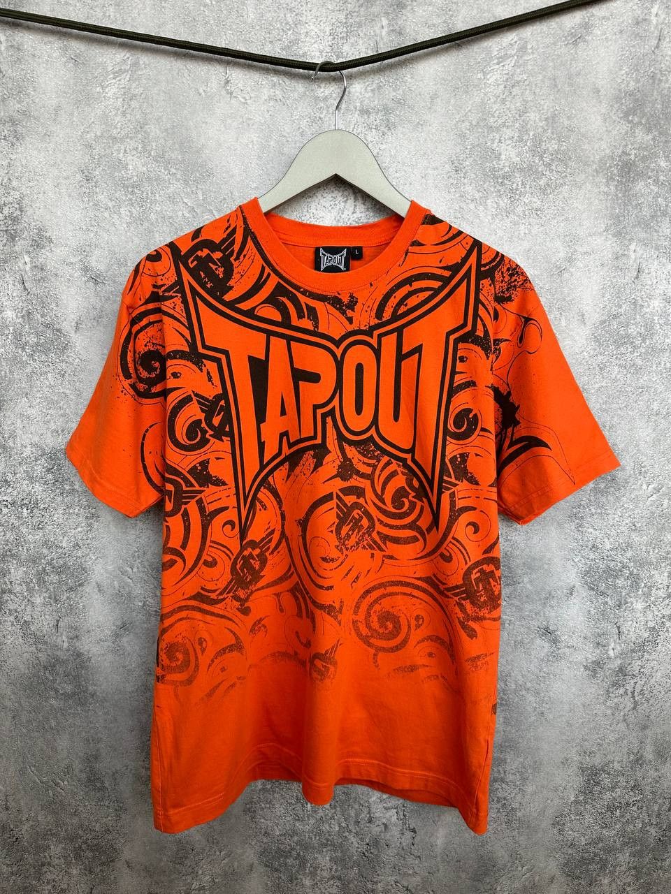 Tapout Tapout Y2k 2000s MMA T-Shirt All Over Print LOGO Crew Size US L / EU 52-54 / 3 - 1 Thumbnail