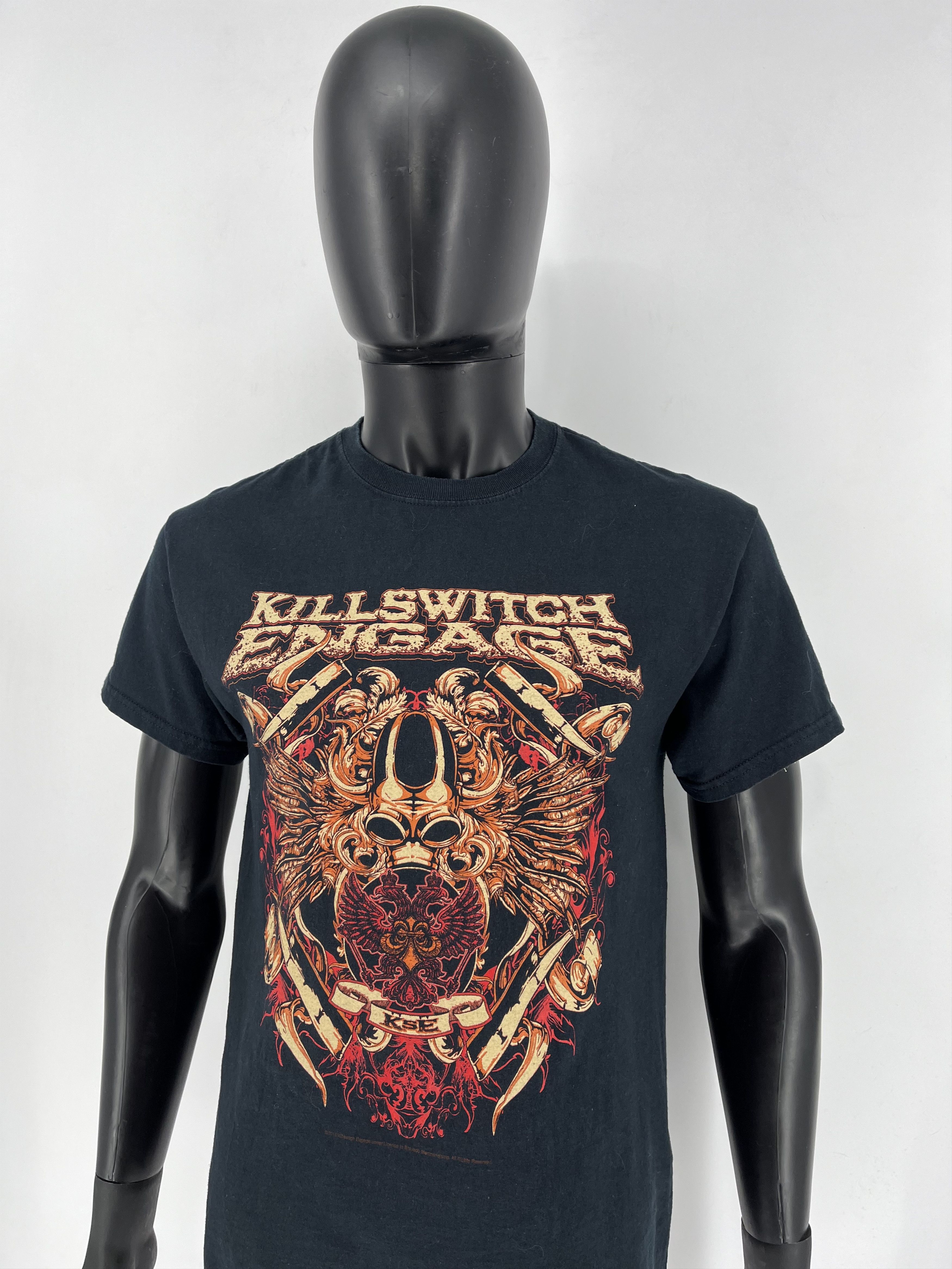 Band Tees × Vintage Killswitch Engage Metalcore Band Tee 00s Size US M / EU 48-50 / 2 - 5 Thumbnail