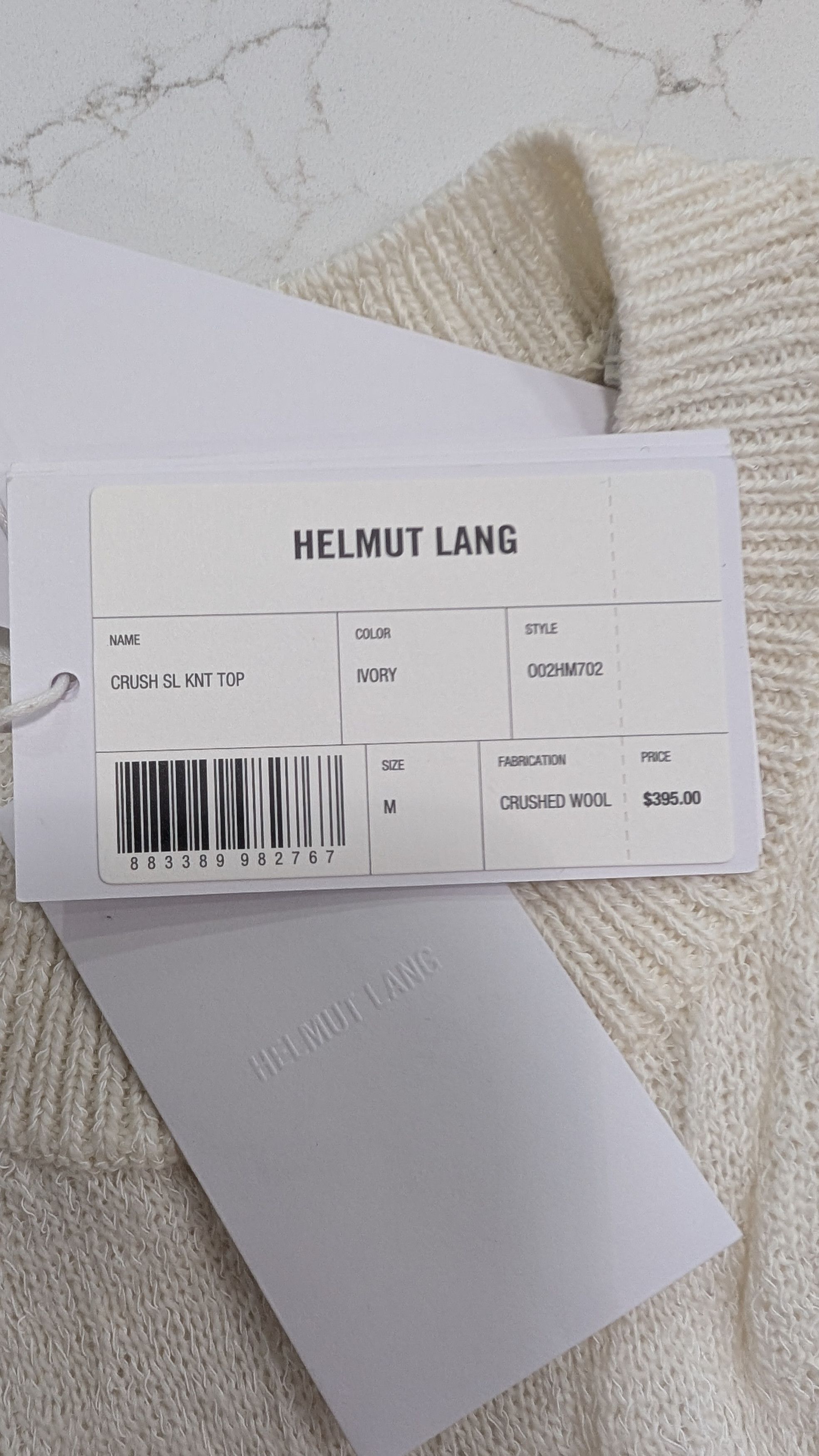 Helmut Lang Helmut Lang Crushed Wool Tank Top Size Medium Size US M / EU 48-50 / 2 - 10 Thumbnail