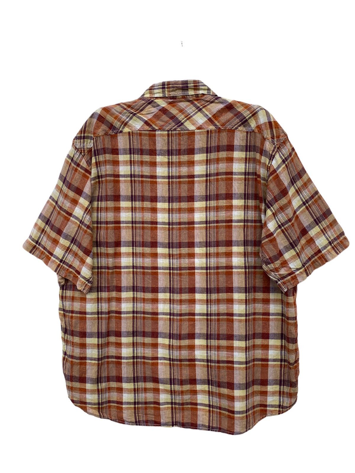 Japanese Brand Kansai Checkered Shirt Size US XXL / EU 58 / 5 - 2 Thumbnail