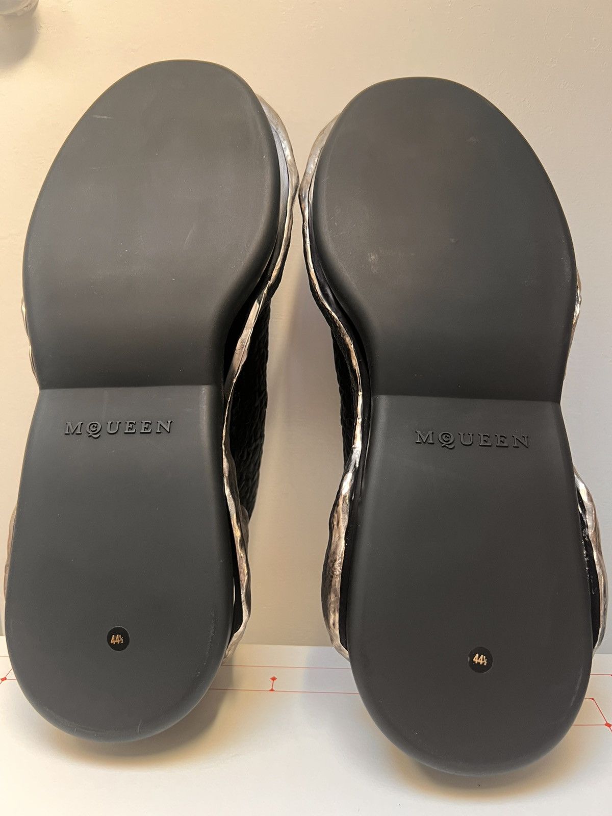 Alexander McQueen Alexander McQueen Wave metal jaw mules Size US 11.5 / EU 44-45 - 7 Thumbnail