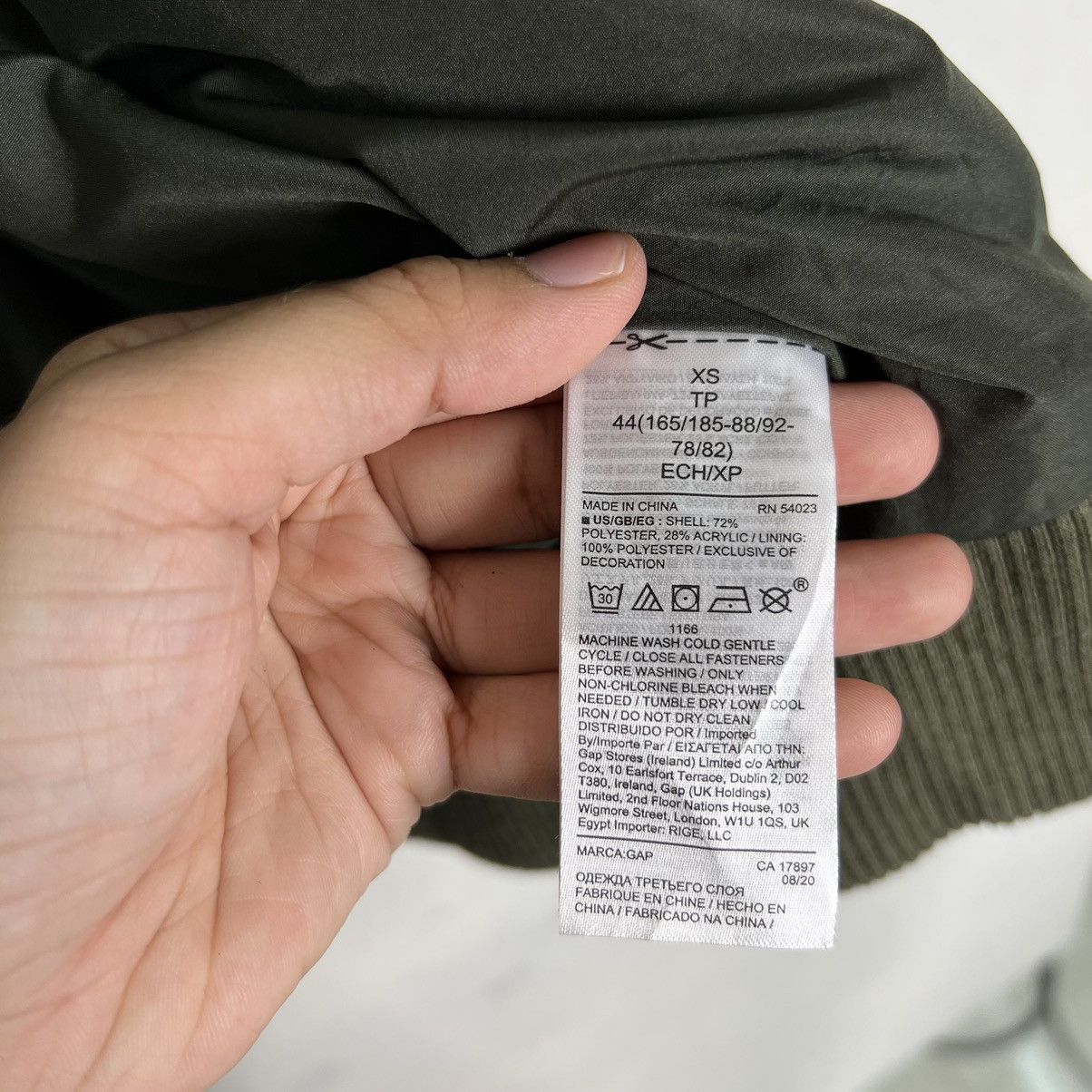 Japanese Brand 🔥 GAP FLEECE BOMBER JACKET Size US XS / EU 42 / 0 - 14 Thumbnail