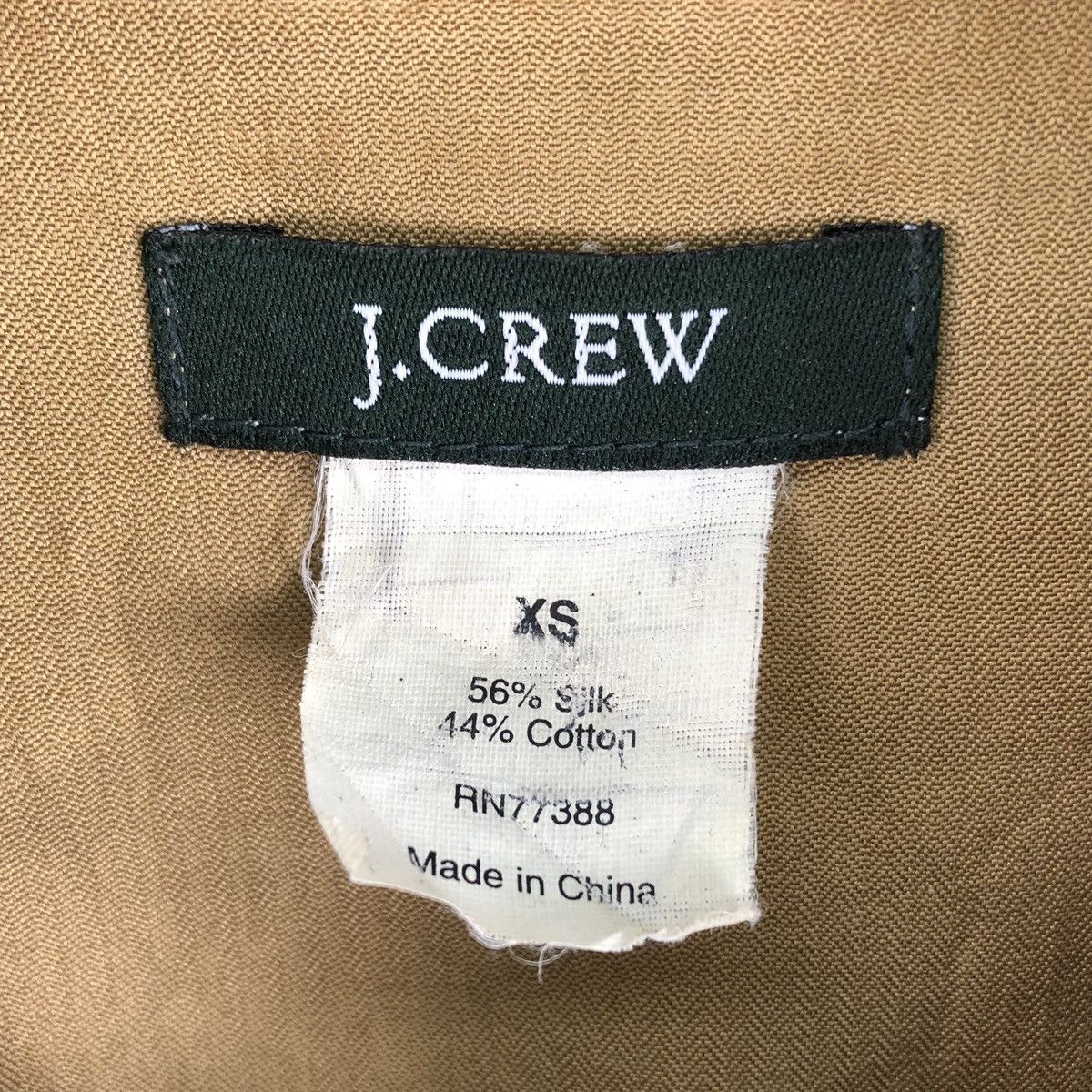 J.Crew Vintage Y2K J.Crew Women Jacket Herringbone Twill Size XS / US 0-2 / IT 36-38 - 14 Thumbnail
