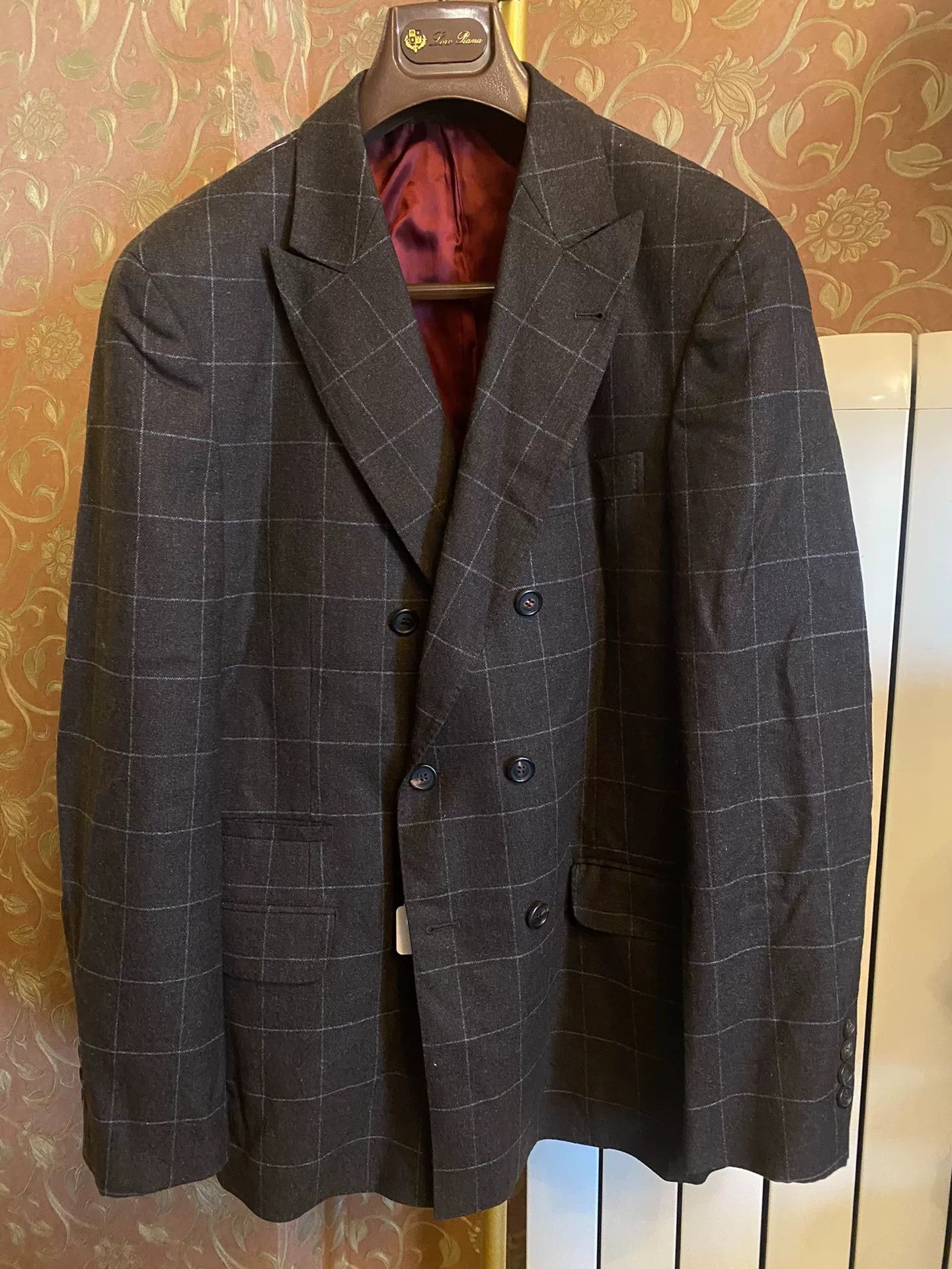 Brunello Cucinelli Brunello Cucinelli Double-Breasted Blazer Size US XL / EU 56 / 4 - 1 Thumbnail