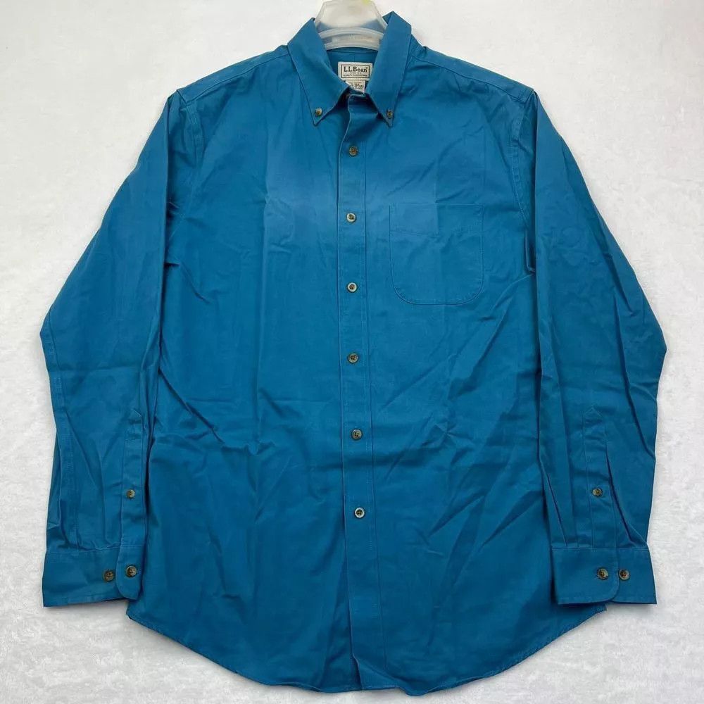 L.L. Bean L.L Bean Shirt Men Button Down Long Sleeve Collared M Size US M / EU 48-50 / 2 - 2 Thumbnail
