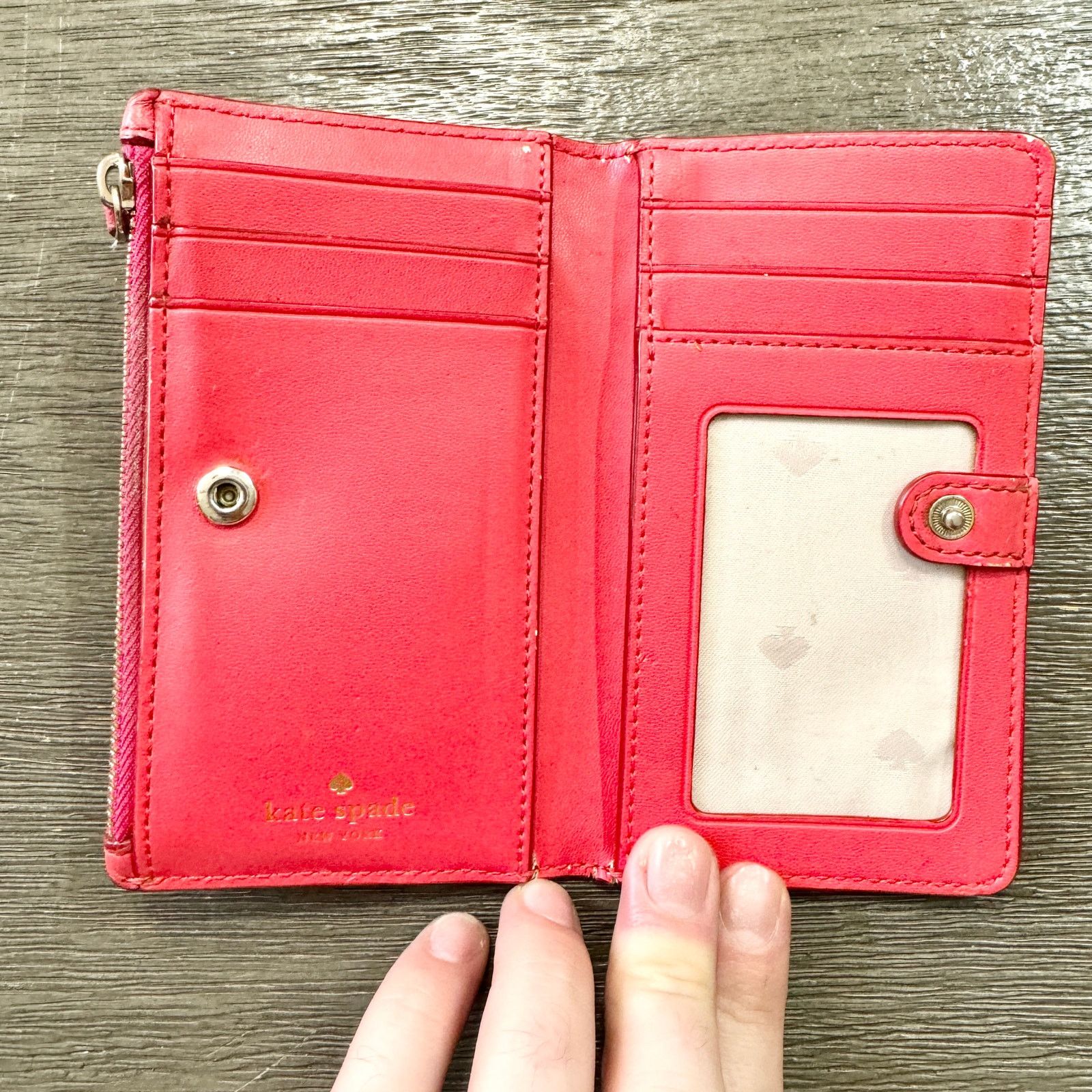 Kate Spade Kate Spade Leighton Small Slim Bifold Wallet Card Holder Size ONE SIZE - 3 Thumbnail