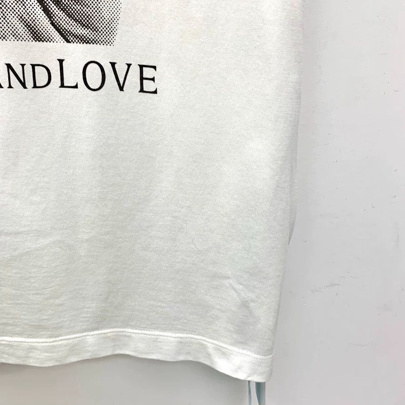 Louis Vuitton Louis Vuitton White Victory Finger printed cotton crew nec Size US XS / EU 42 / 0 - 4 Thumbnail