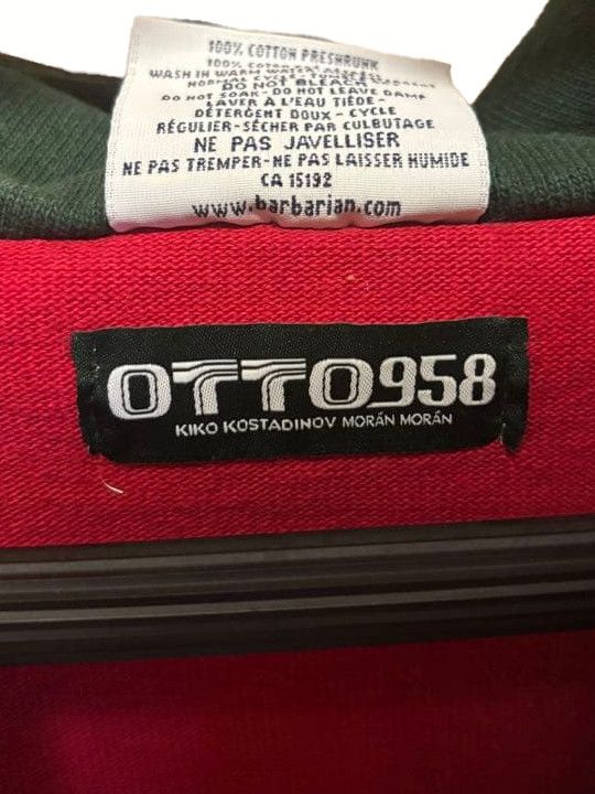 OTTO 958 OTTO 958 UNIQUE RUGBY ZIP-UP HOODIE 37 Size US S / EU 44-46 / 1 - 4 Thumbnail