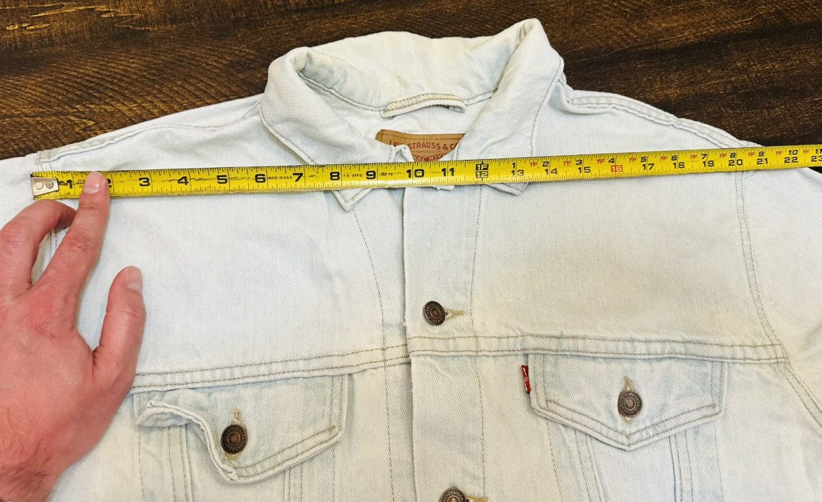 Levi's Vintage Levis Jacket Mens LargeTrucker USA Button Up 90s Size US L / EU 52-54 / 3 - 12 Thumbnail