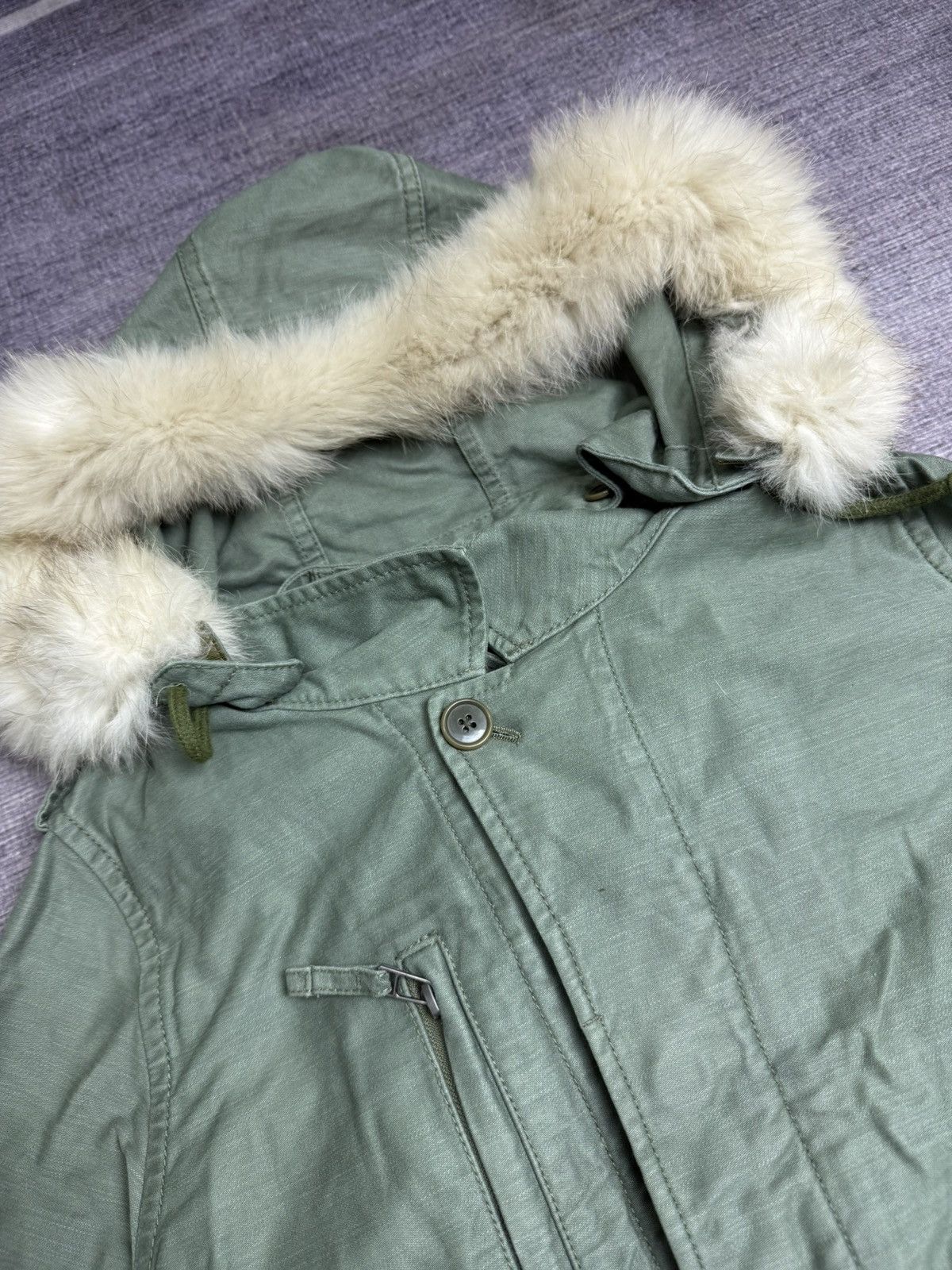Le Grande Bleu (L.G.B.) SPICKAN DSPAN FUR JACKET Size US M / EU 48-50 / 2 - 5 Thumbnail